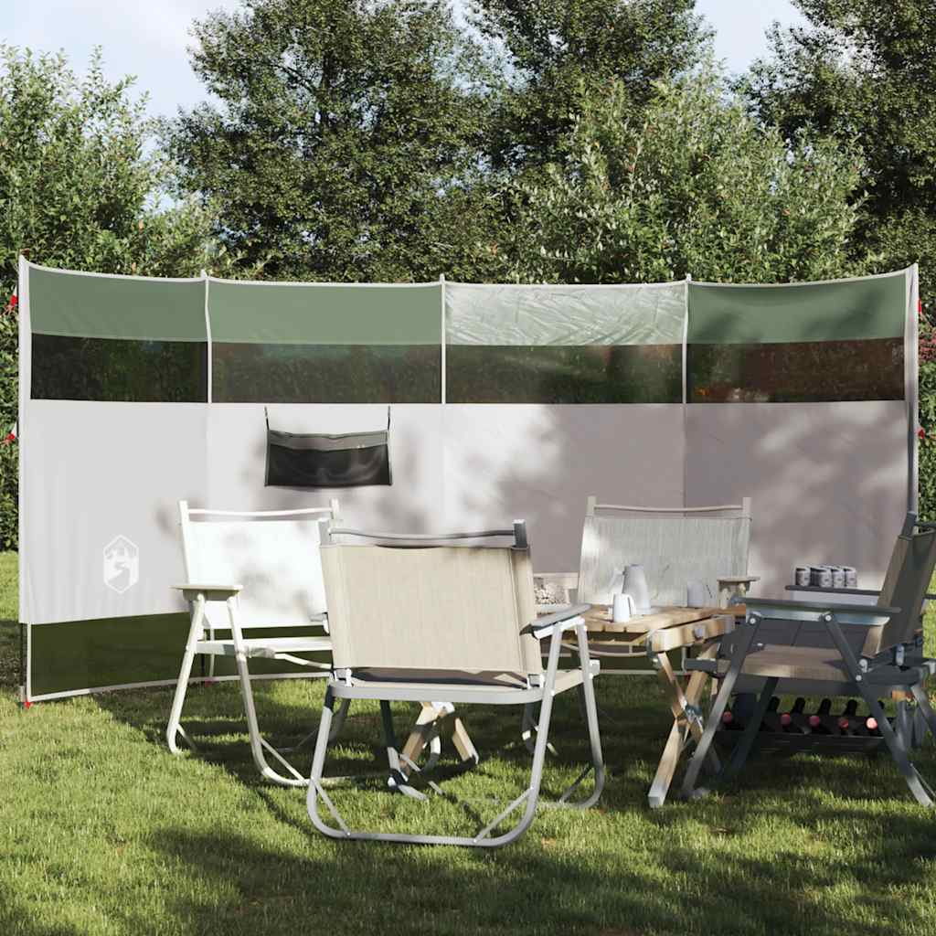 Frangivento da Campeggio Verde 366x152x152 cm Impermeabile