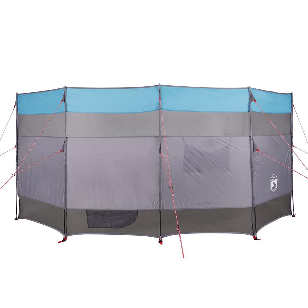 Frangivento da Campeggio Blu 366x152x152 cm Impermeabile