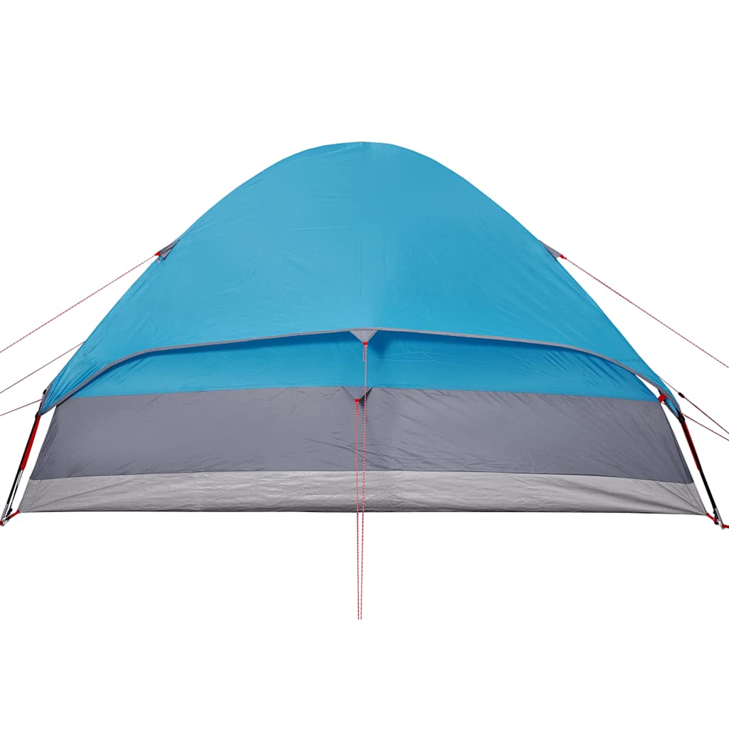 Tenda da Campeggio a Cupola per 2 Persone Blu Impermeabile