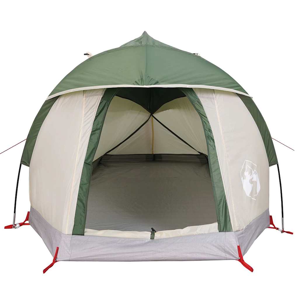 Tenda da Campeggio a Cupola per 1 Persona Verde Impermeabile