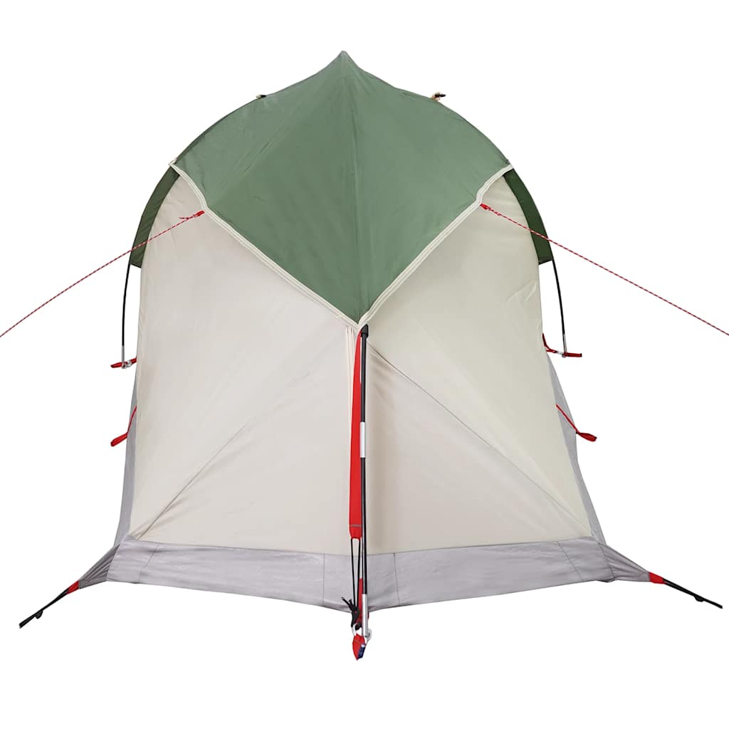 Tenda da Campeggio a Cupola per 1 Persona Verde Impermeabile