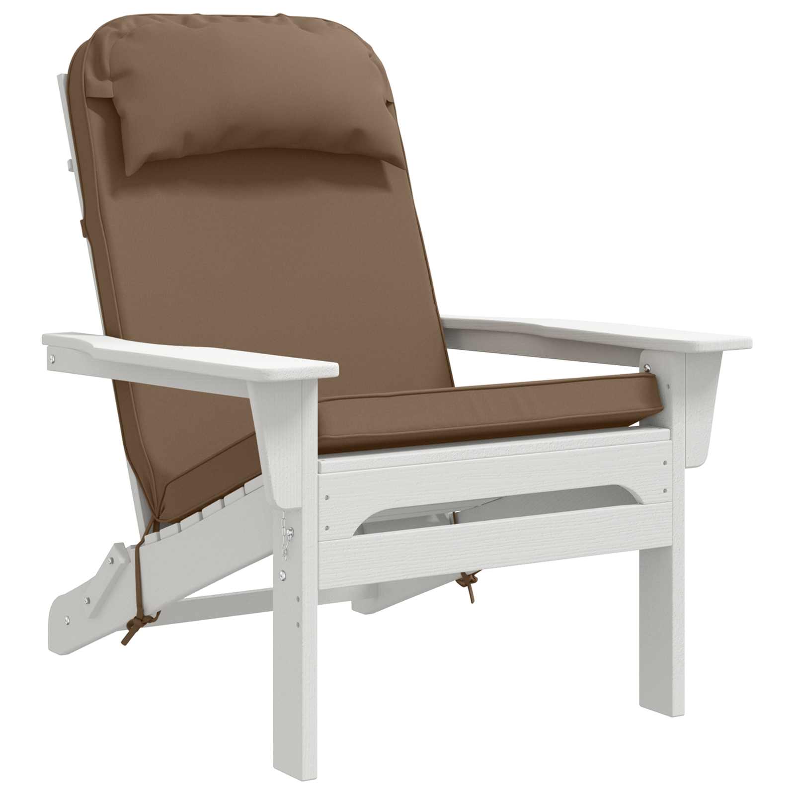 Cuscino per Lounger Sole 100% Poliestere Tortora