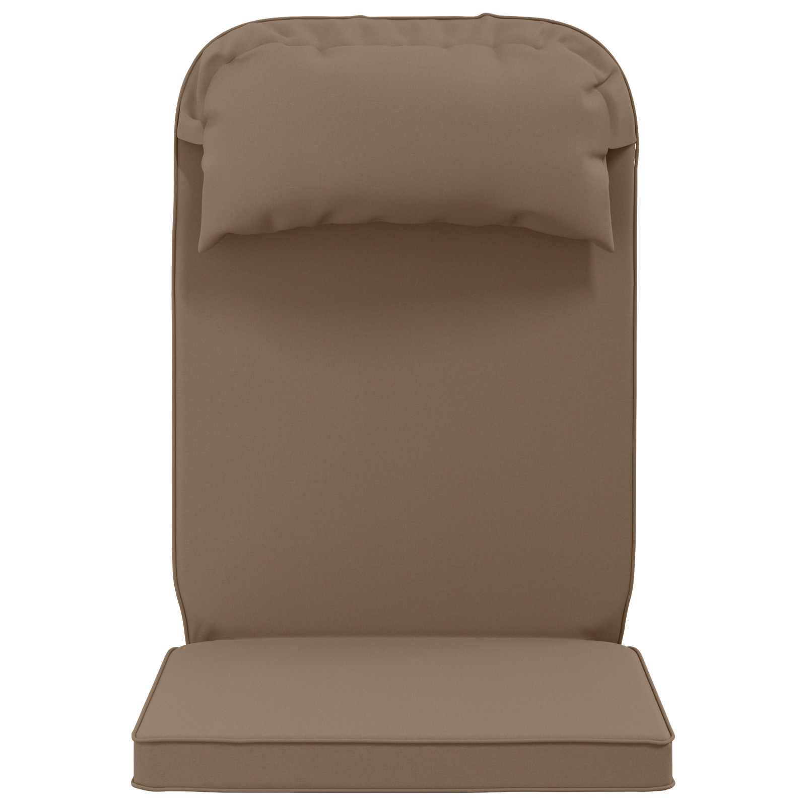 Cuscino per Lounger Sole 100% Poliestere Tortora