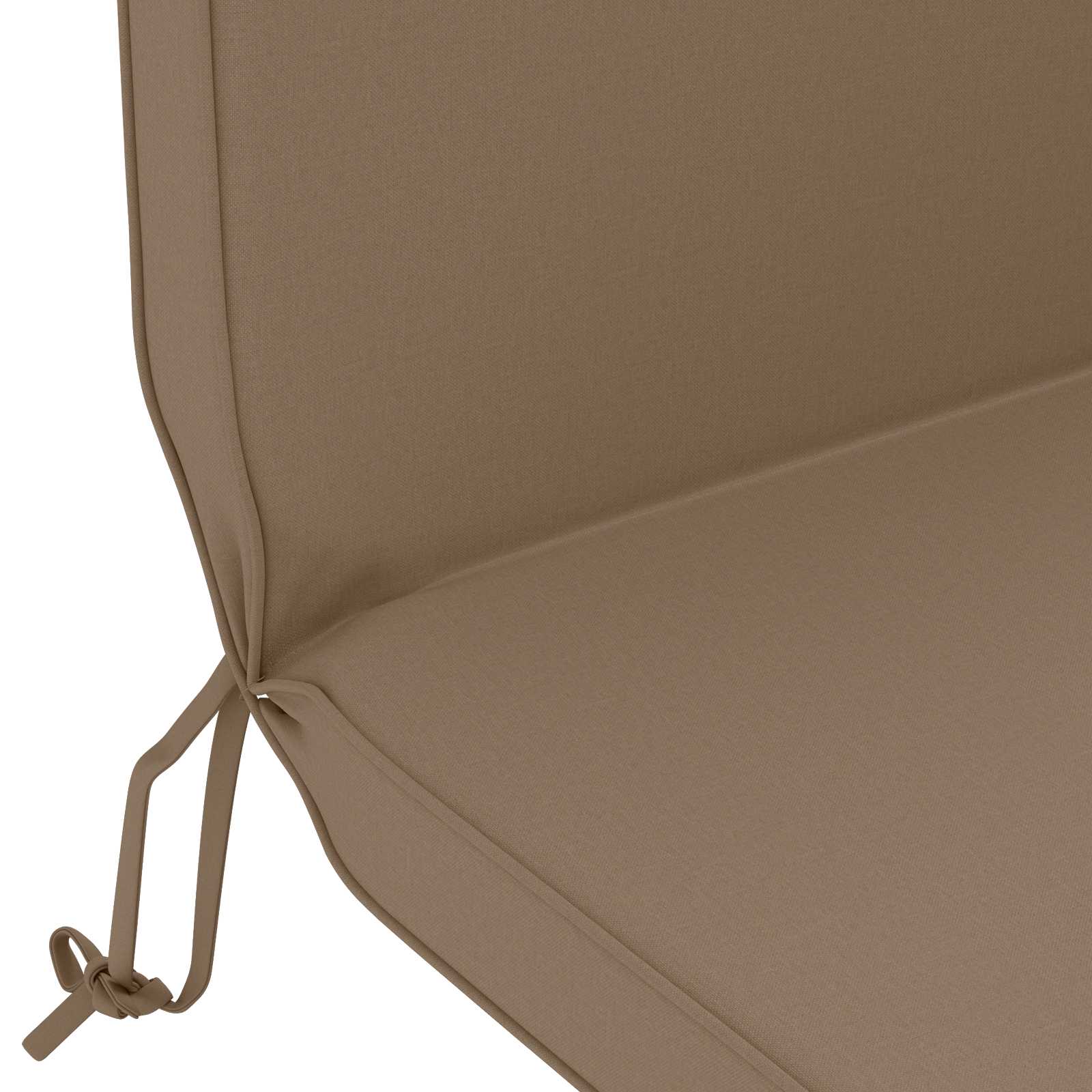 Cuscino per Lounger Sole 100% Poliestere Tortora