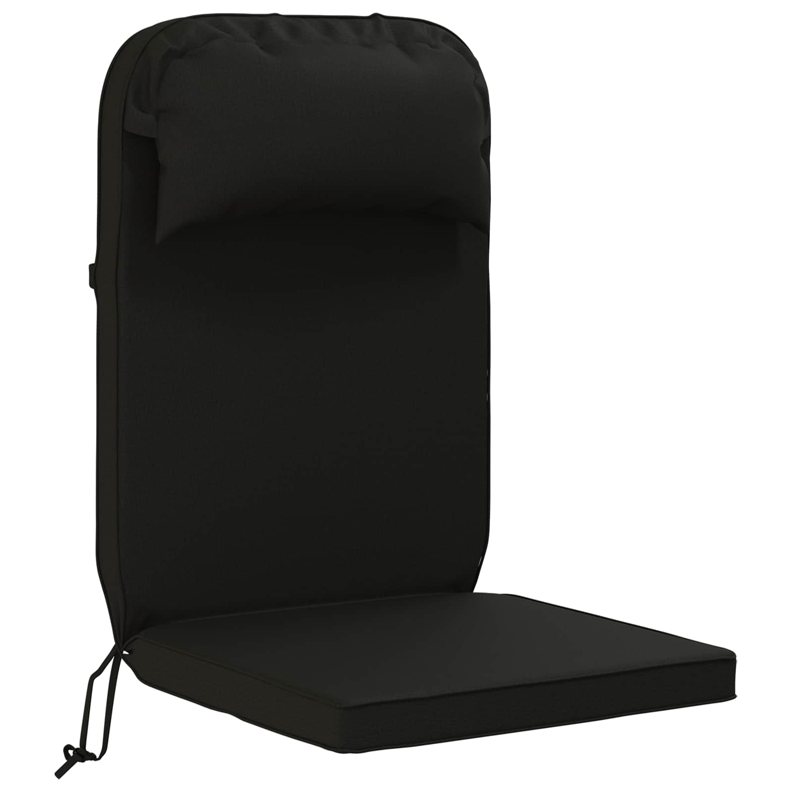 Cuscino per Lounger Sole 100% Poliestere Nero 55 x 124 x 5 cm