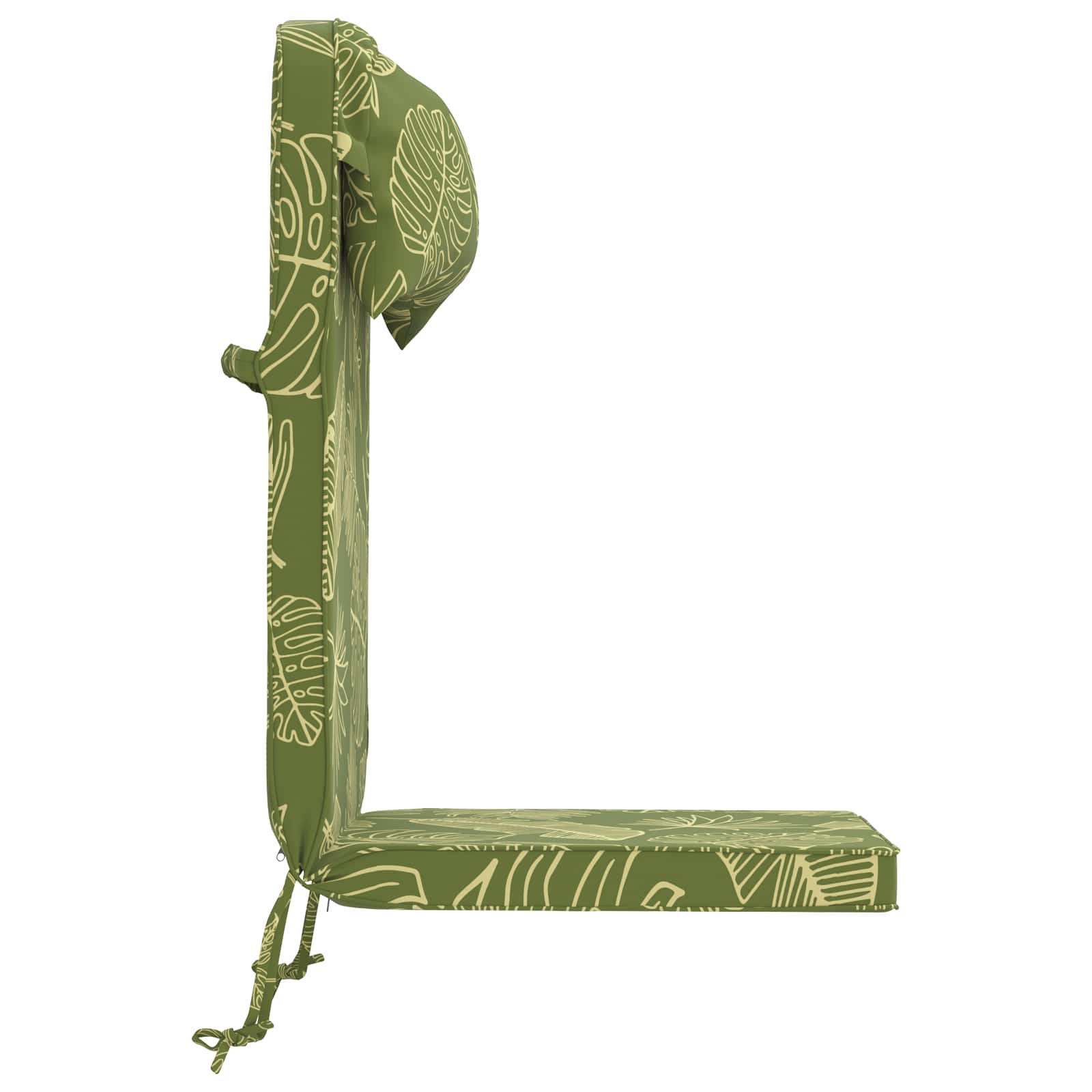Cuscino per Lounger Sole 100% Poliestere Design a foglia