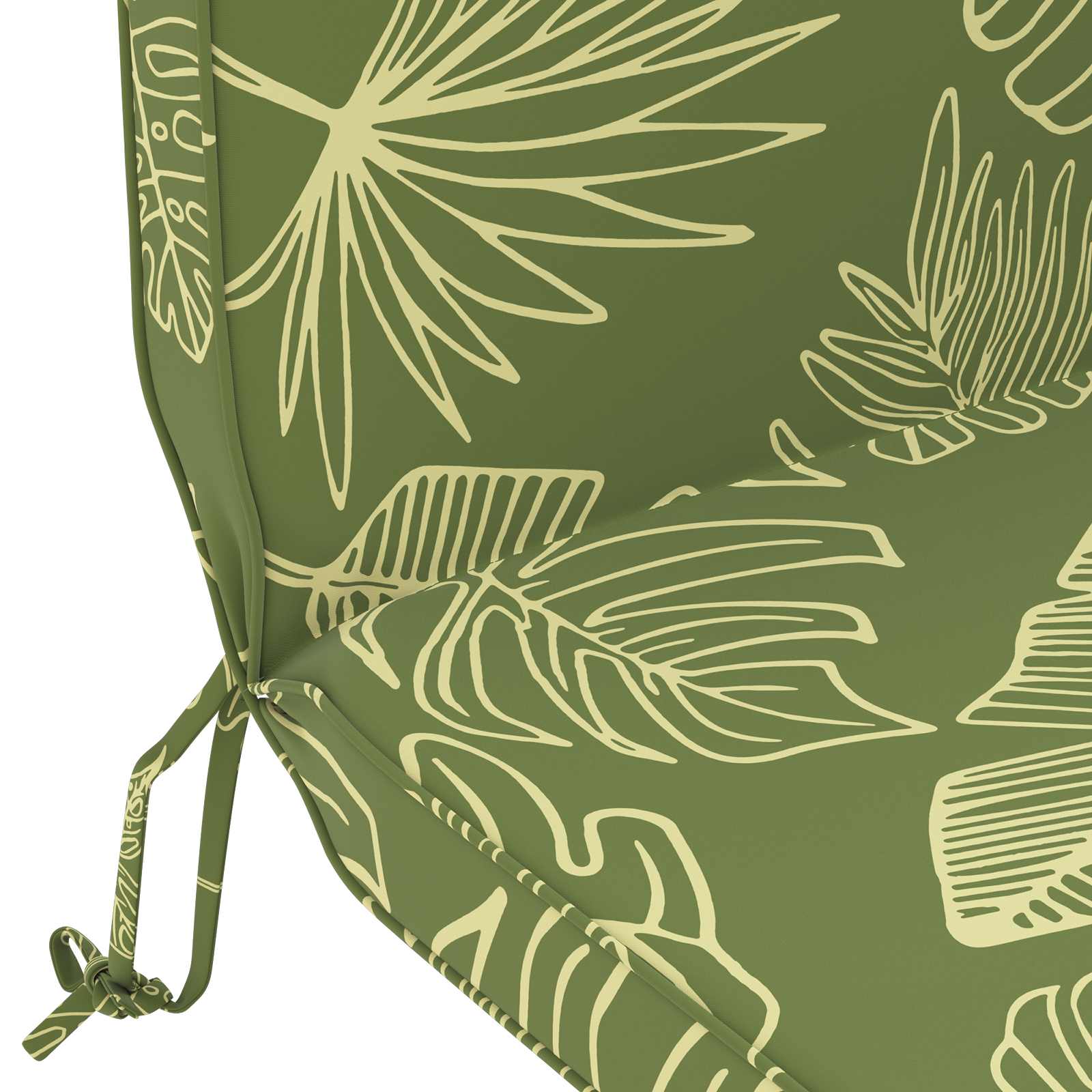 Cuscino per Lounger Sole 100% Poliestere Design a foglia