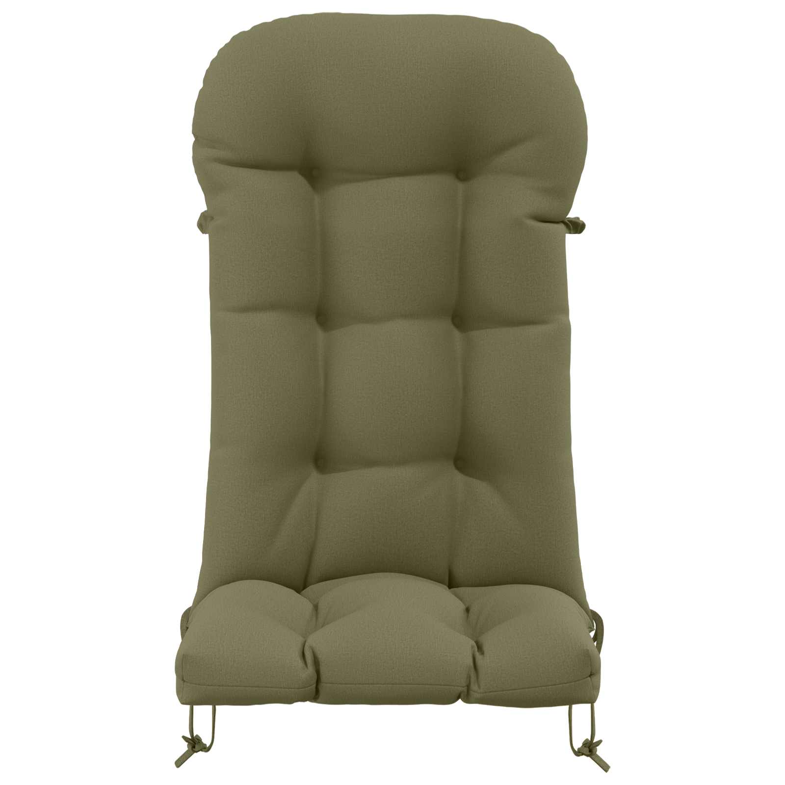 Cuscino per Lounger Sole PUTTEN 100% Poliestere Verde Oliva