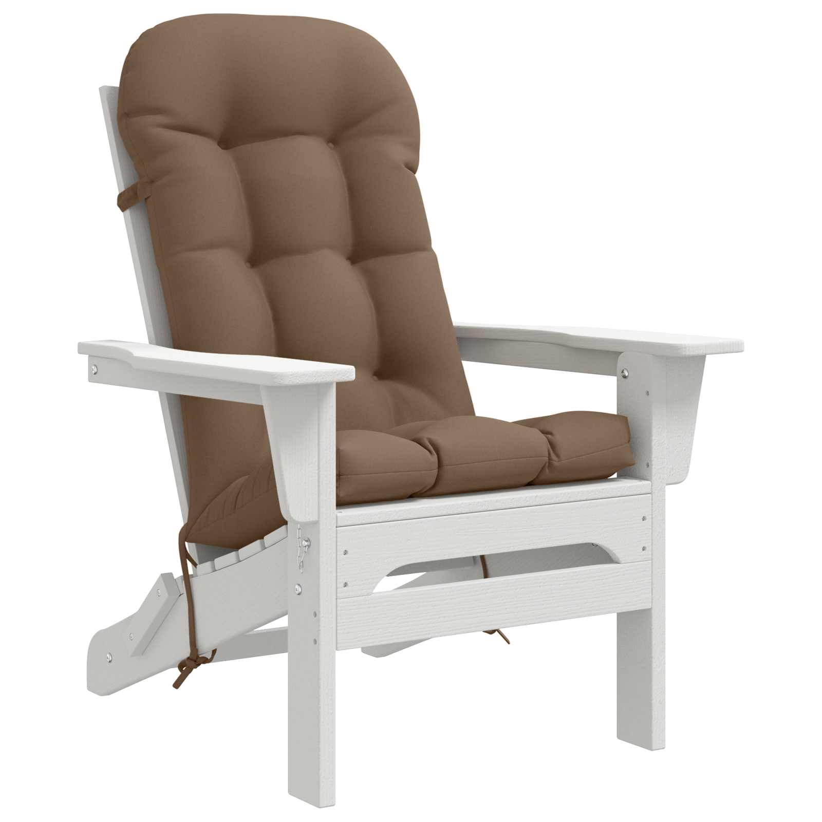 Cuscino per Lounger Sole PUTTEN 100% Poliestere Tortora