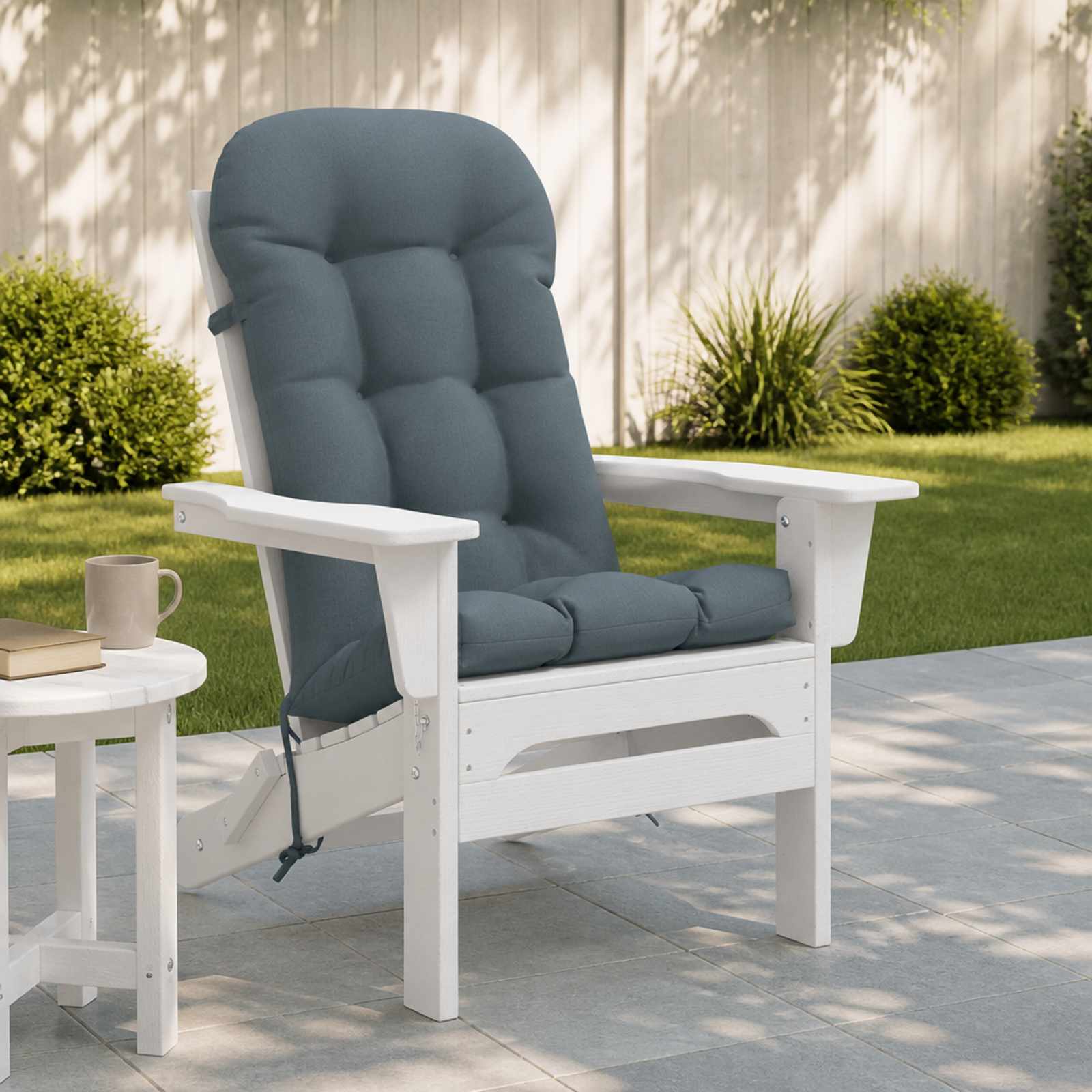 Cuscino per Lounger Sole PUTTEN 100% Poliestere Blu