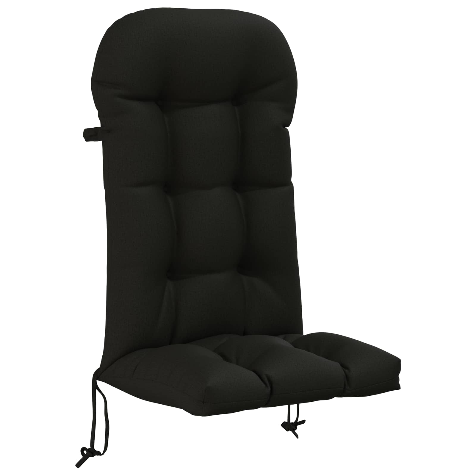 Cuscino per Lounger Sole PUTTEN 100% Poliestere Nero