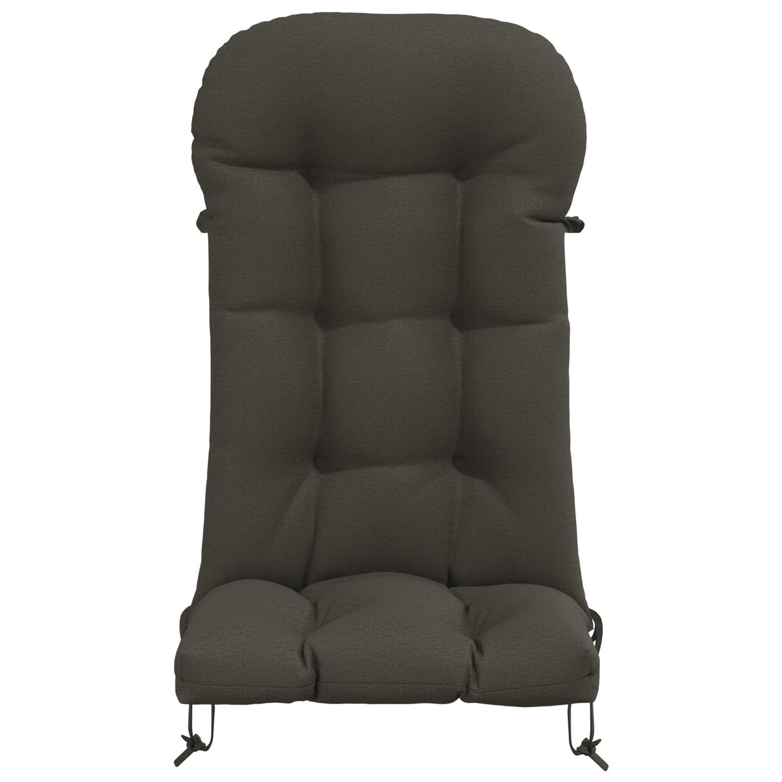 Cuscino per Lounger Sole PUTTEN 100% Poliestere Antracite