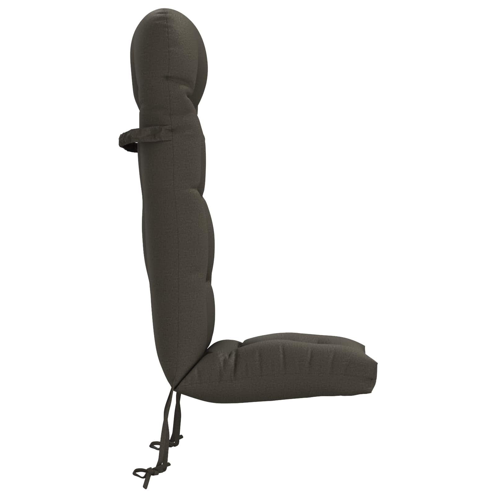 Cuscino per Lounger Sole PUTTEN 100% Poliestere Antracite