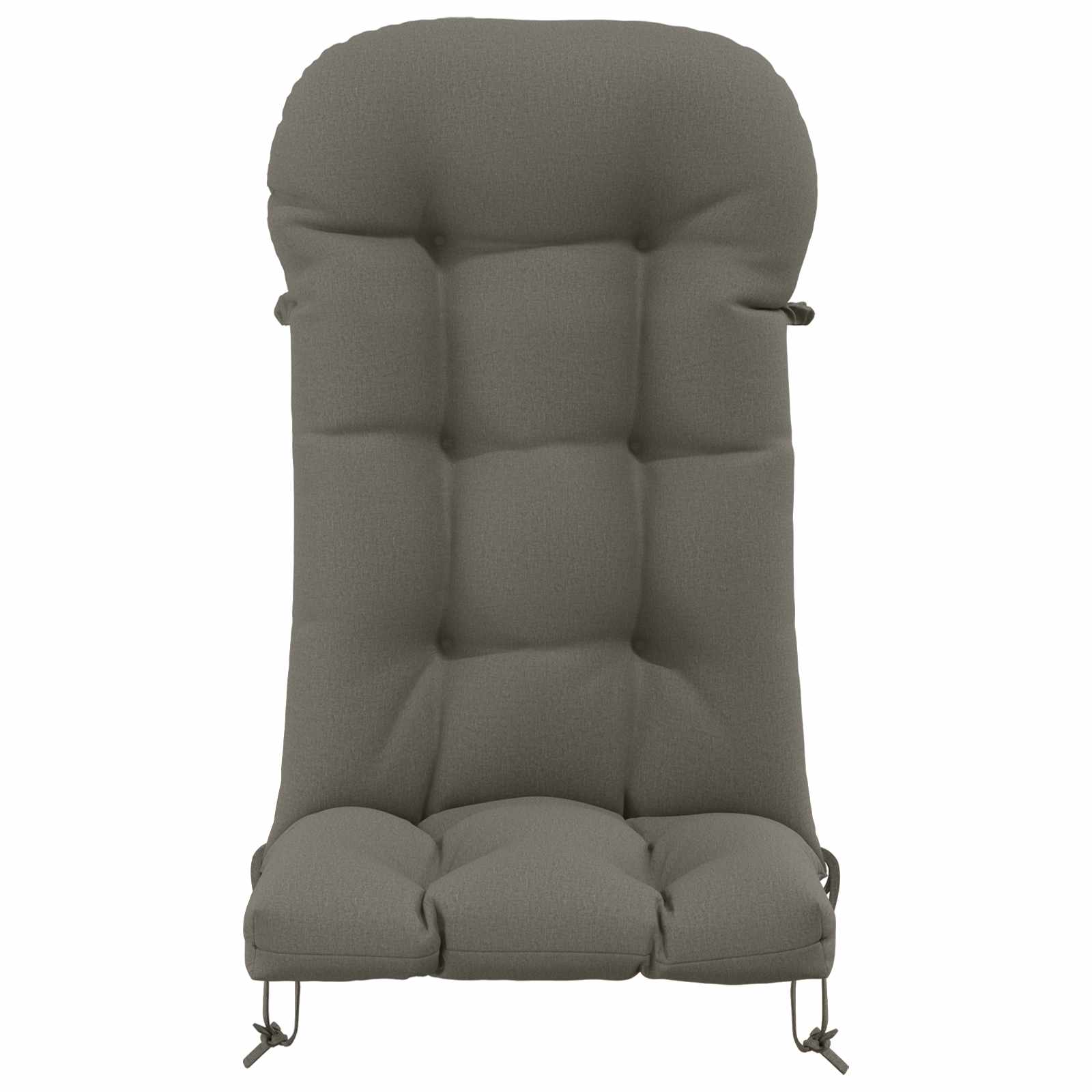 Cuscino per Lounger Sole PUTTEN 100% Poliestere Grigio