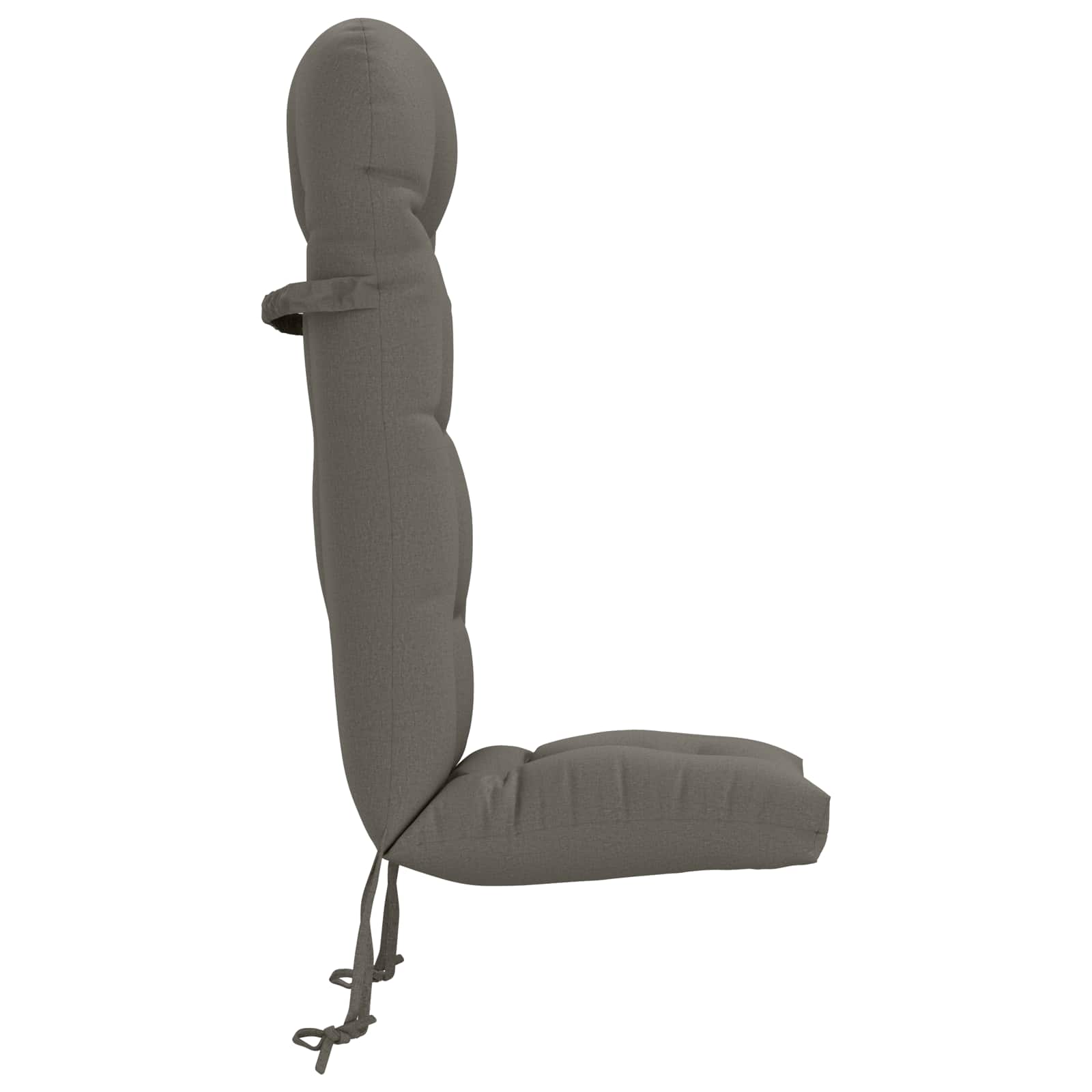 Cuscino per Lounger Sole PUTTEN 100% Poliestere Grigio
