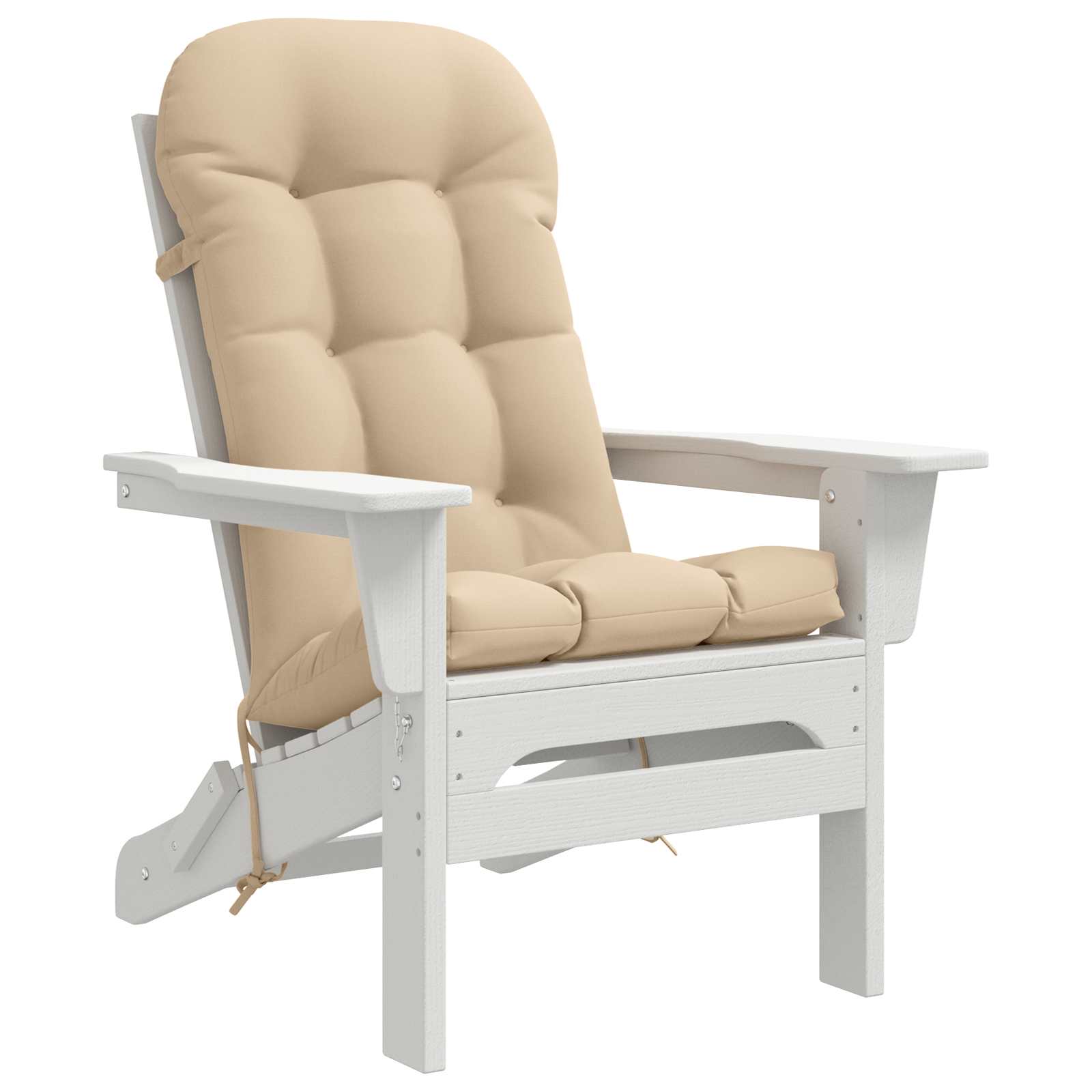 Cuscino per Lounger Sole PUTTEN 100% Poliestere Crema