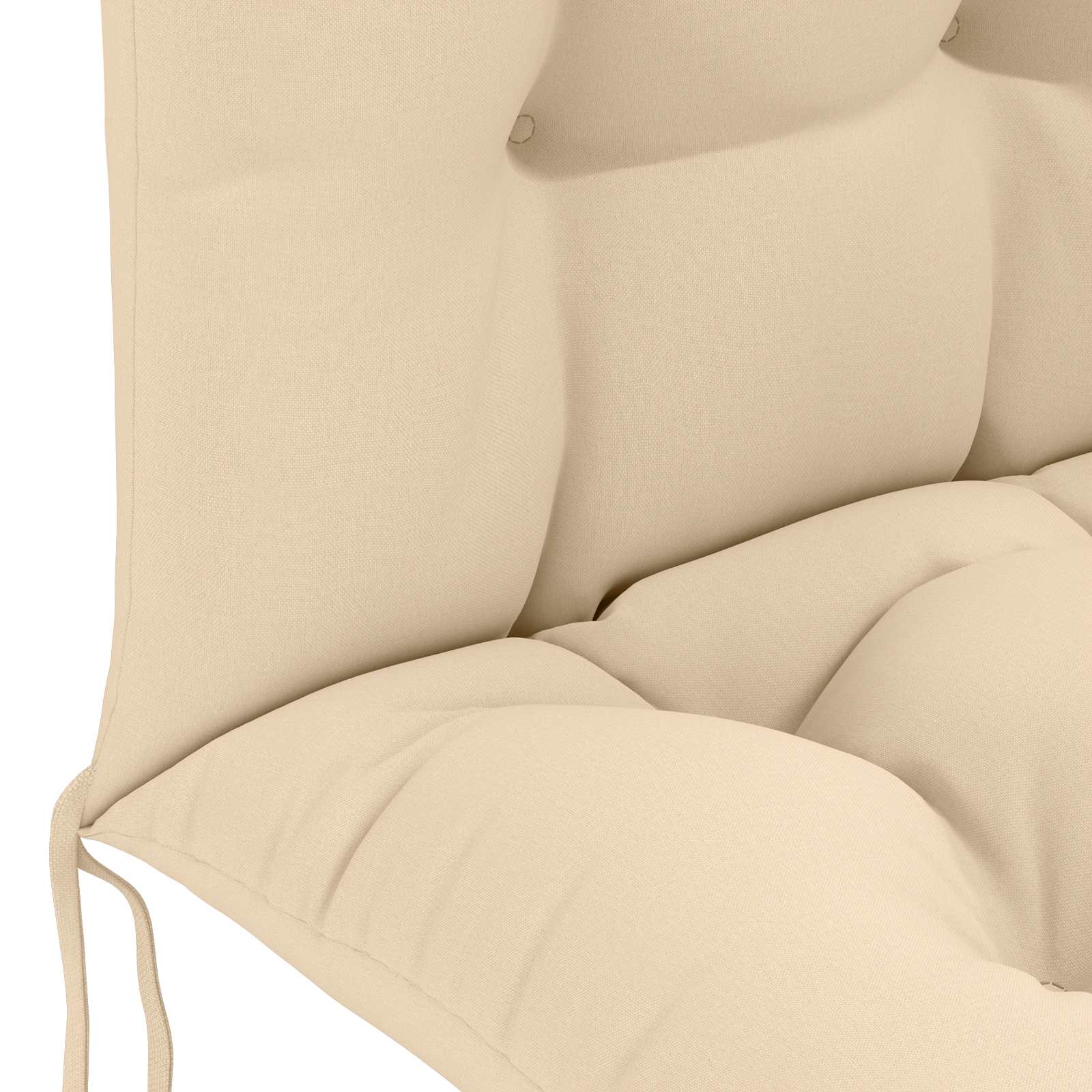 Cuscino per Lounger Sole PUTTEN 100% Poliestere Crema