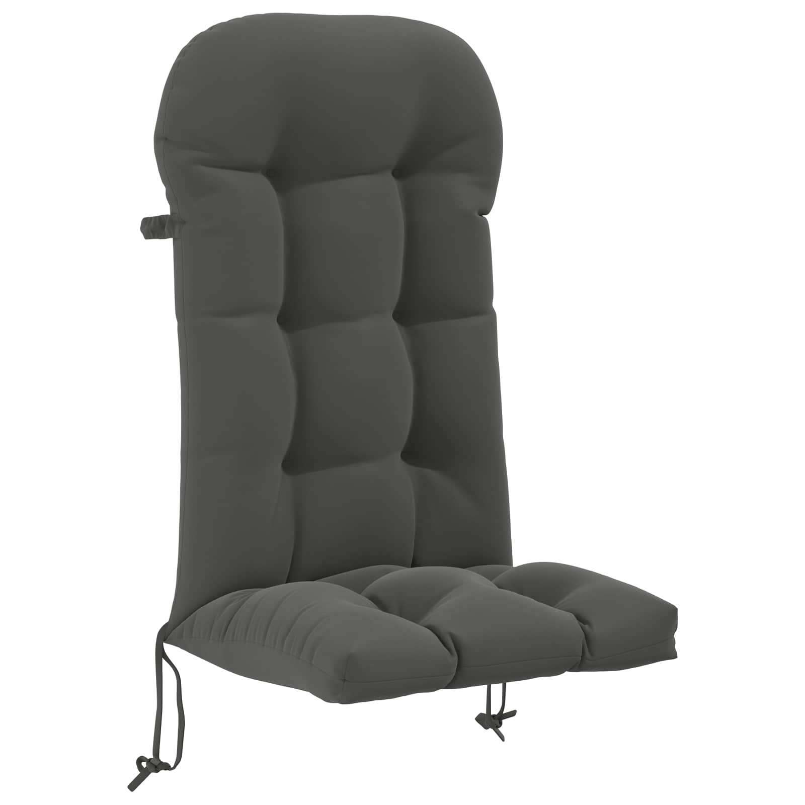 Cuscino per Lounger Sole PUTTEN 100% Poliestere Antracite