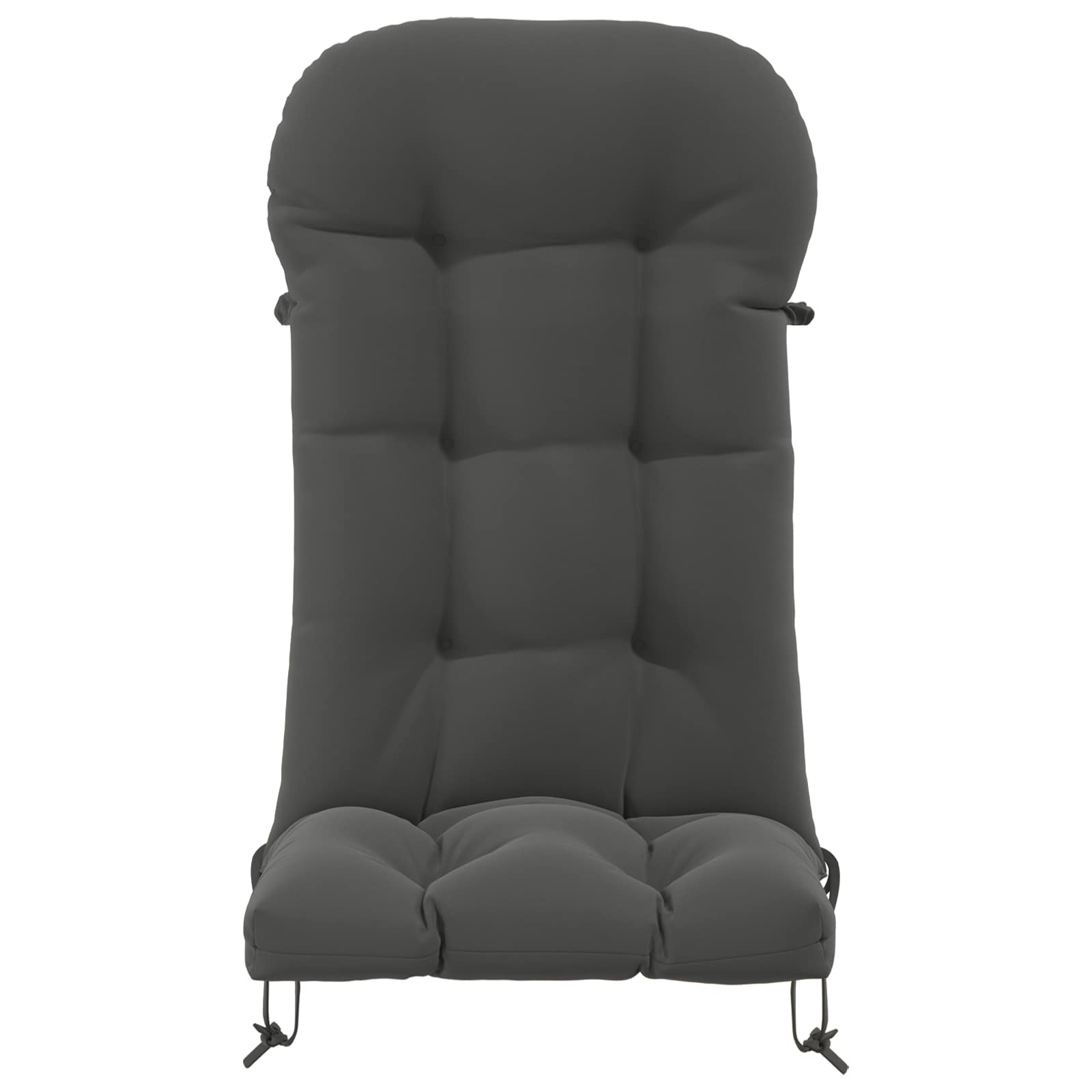 Cuscino per Lounger Sole PUTTEN 100% Poliestere Antracite