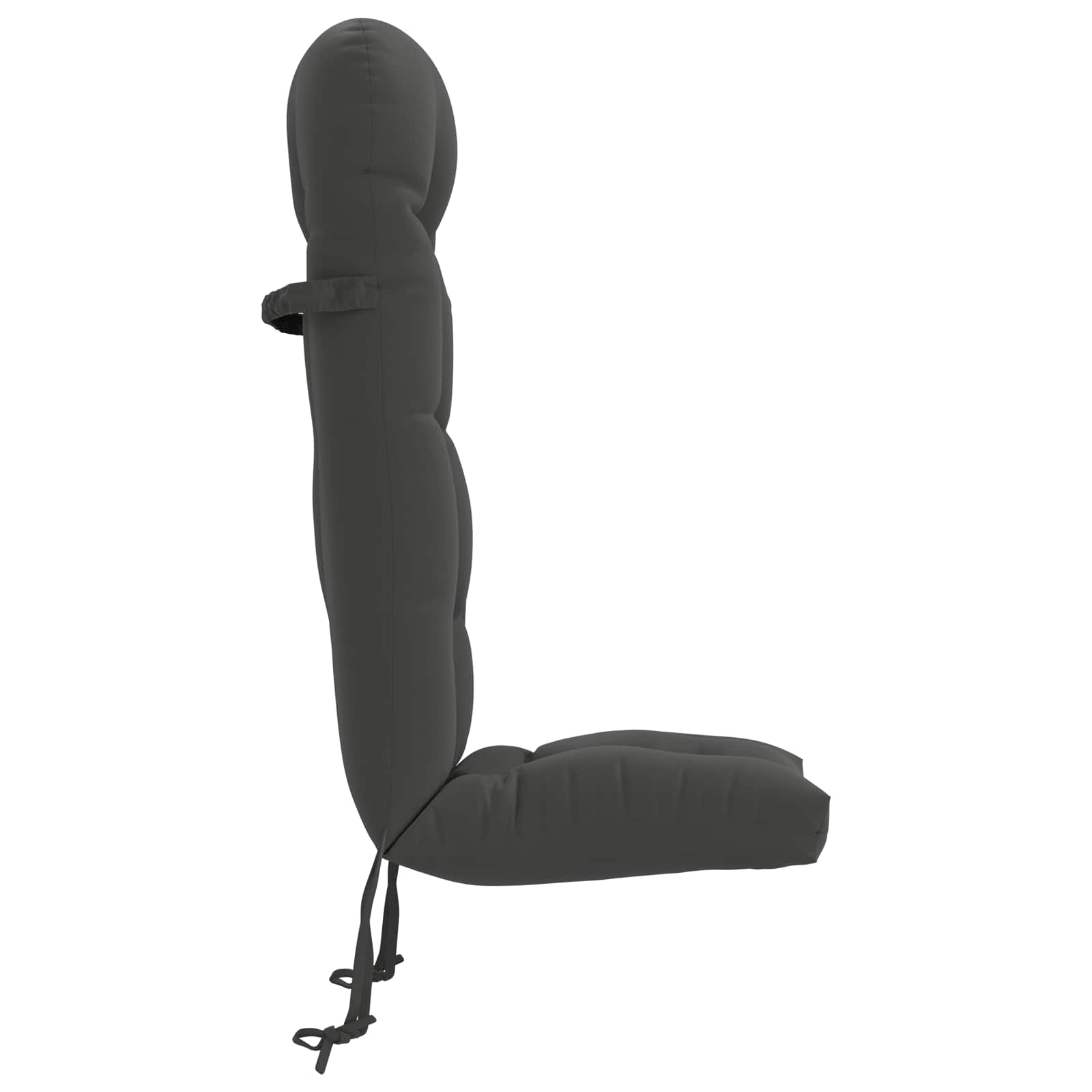 Cuscino per Lounger Sole PUTTEN 100% Poliestere Antracite