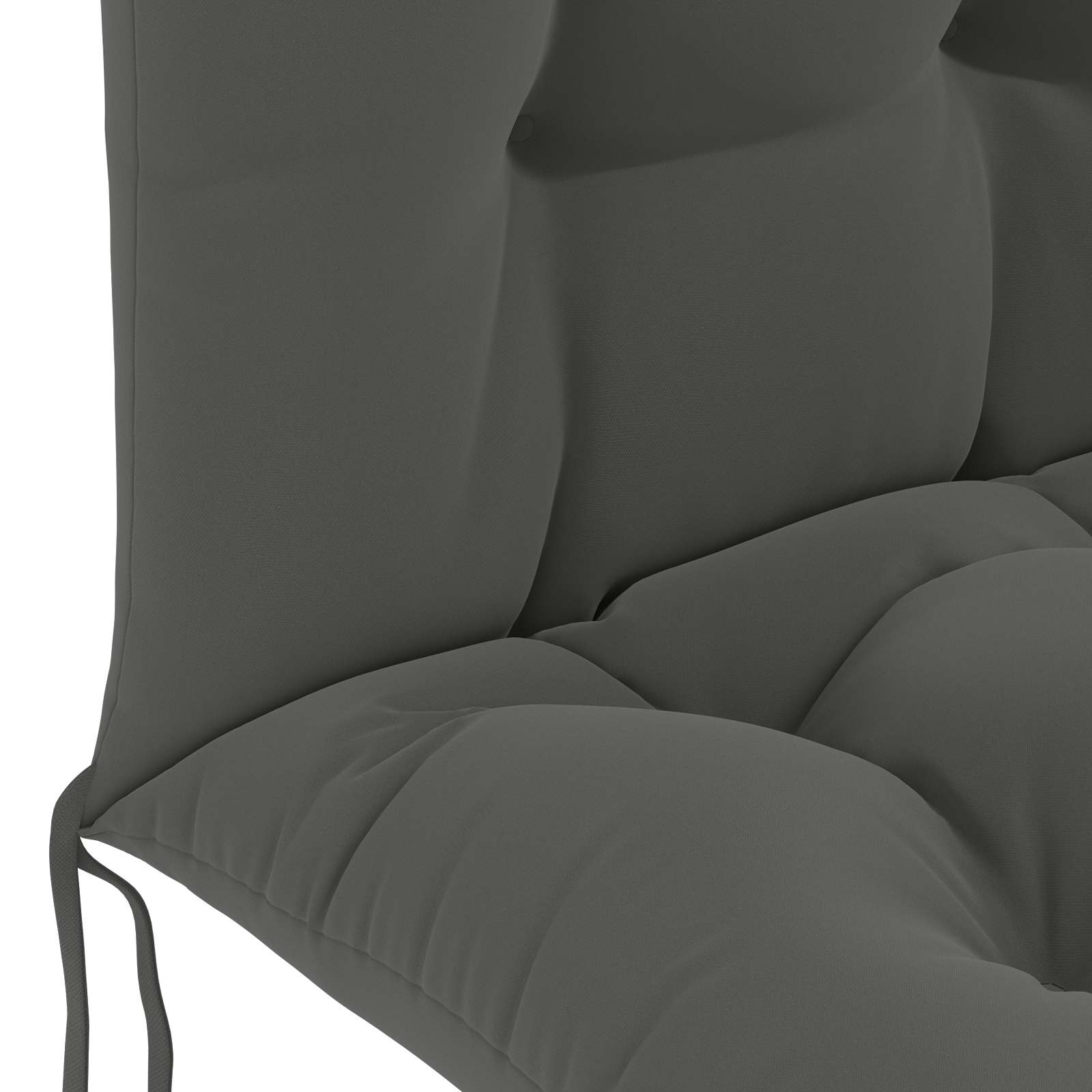 Cuscino per Lounger Sole PUTTEN 100% Poliestere Antracite