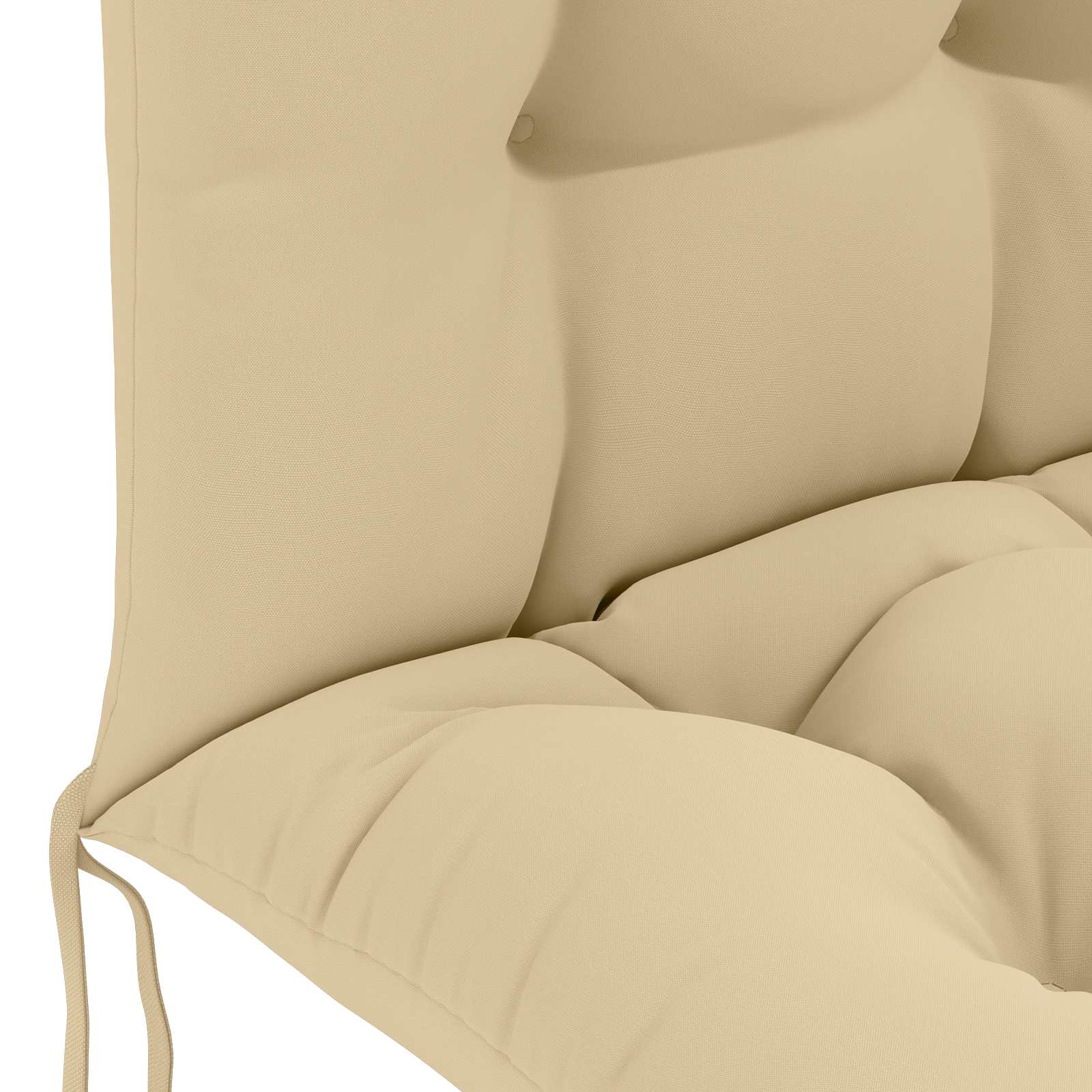 Cuscino per Lounger Sole PUTTEN 100% Poliestere Beige