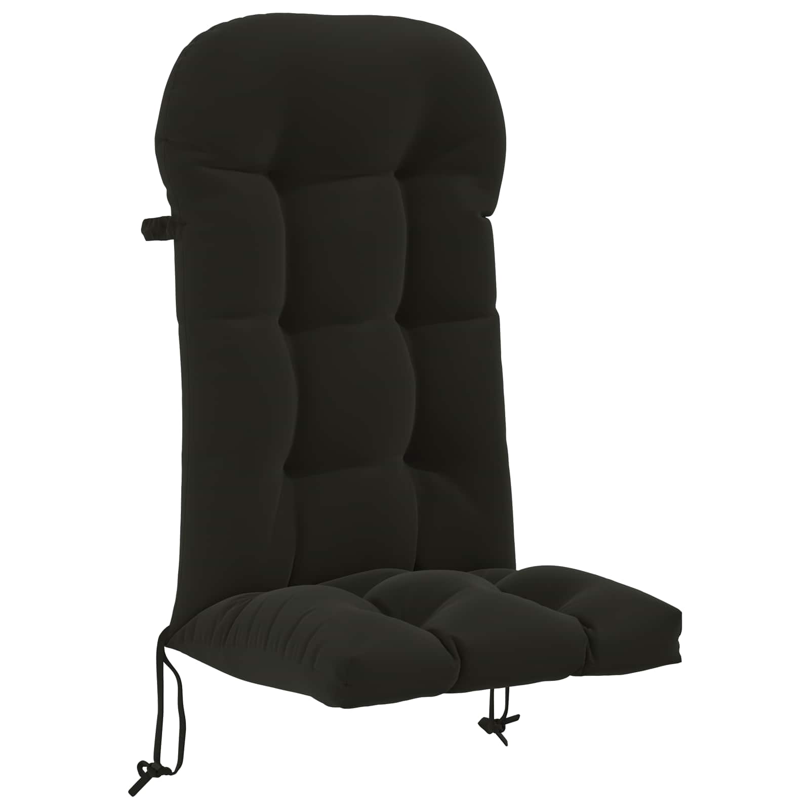 Cuscino per Lounger Sole PUTTEN 100% Poliestere Nero