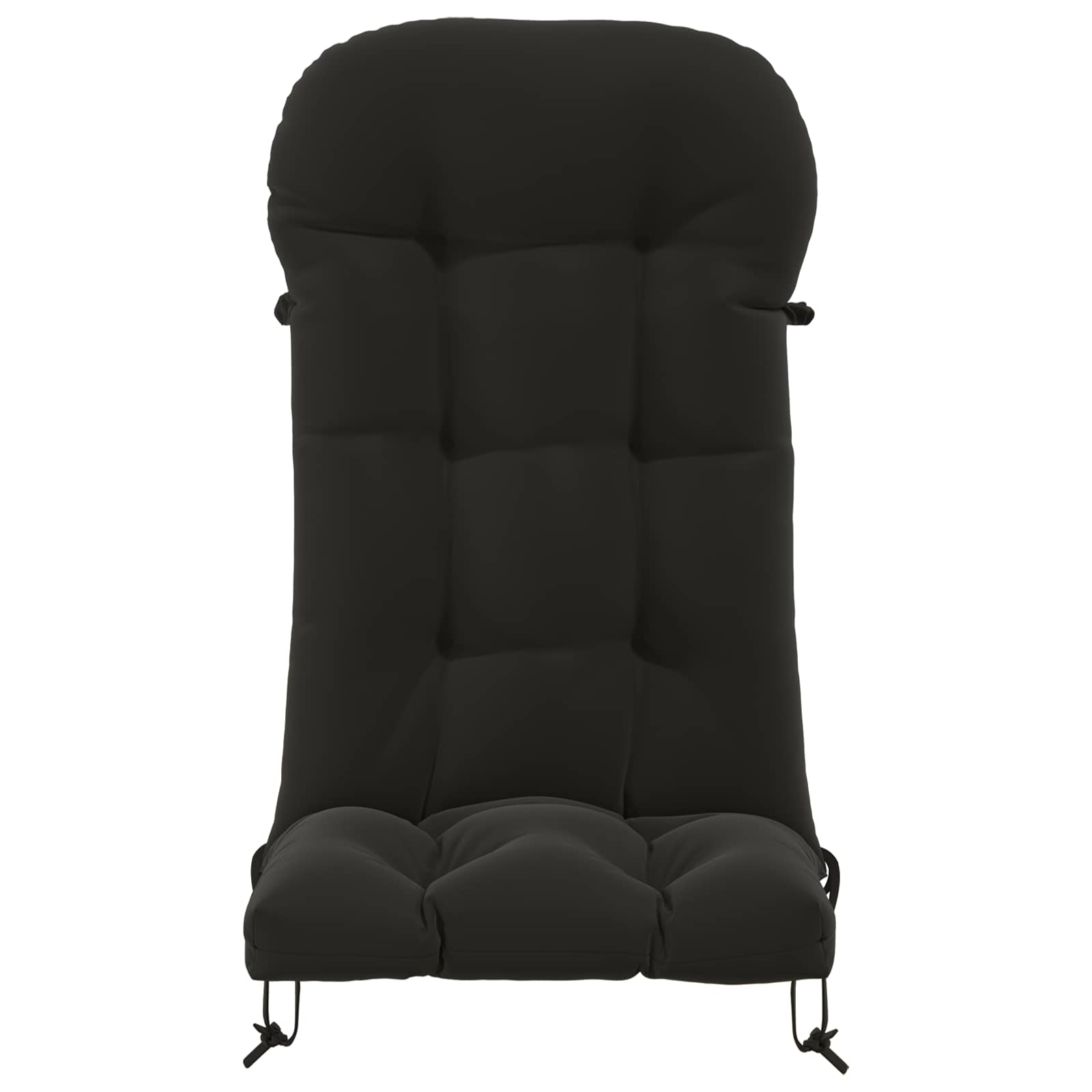 Cuscino per Lounger Sole PUTTEN 100% Poliestere Nero