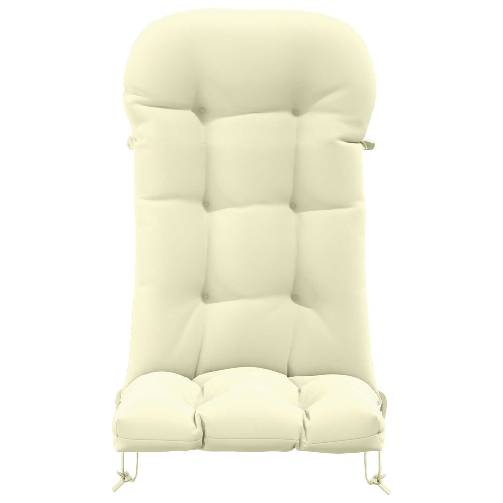 Cuscino per Lounger Sole PUTTEN 100% Poliestere Crema