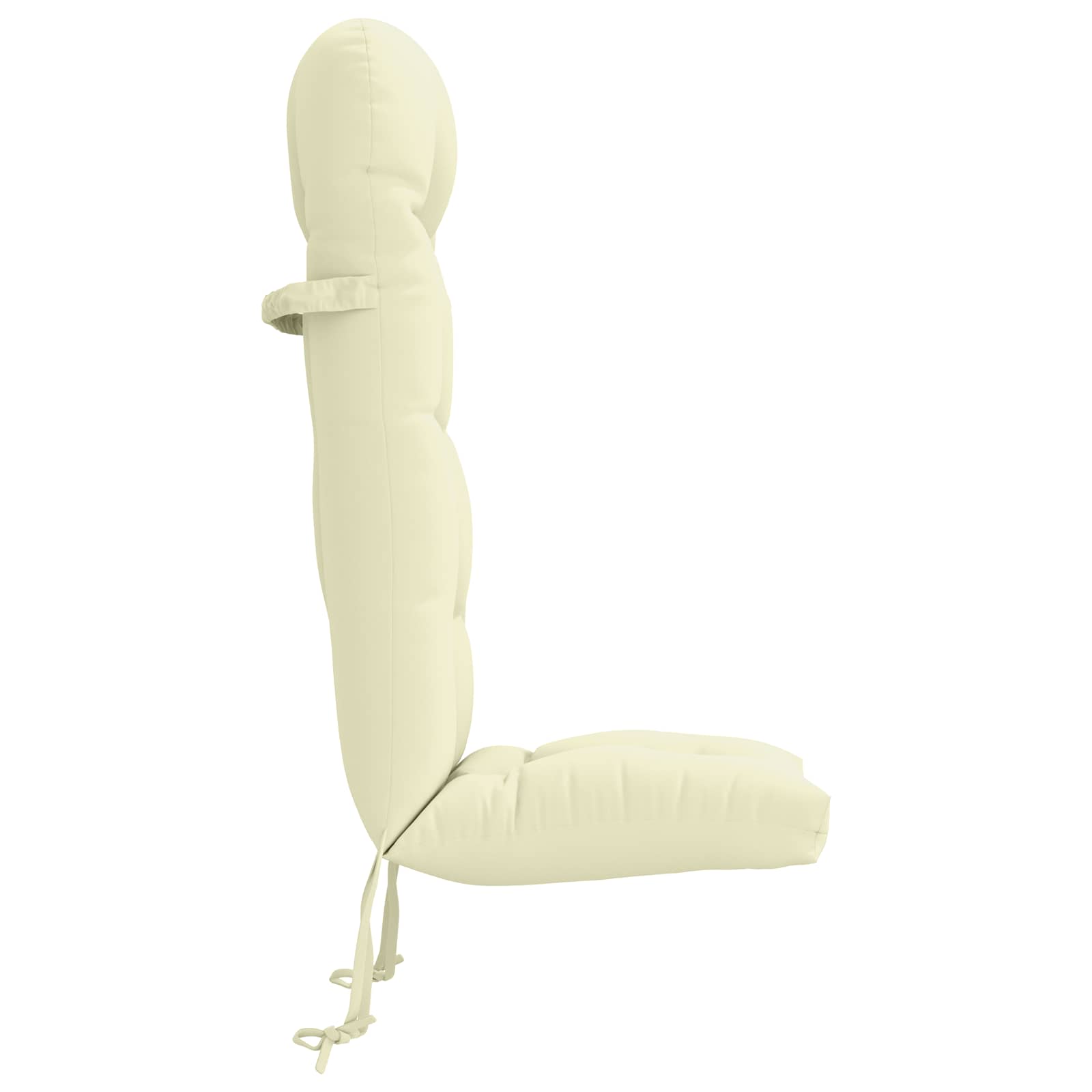 Cuscino per Lounger Sole PUTTEN 100% Poliestere Crema