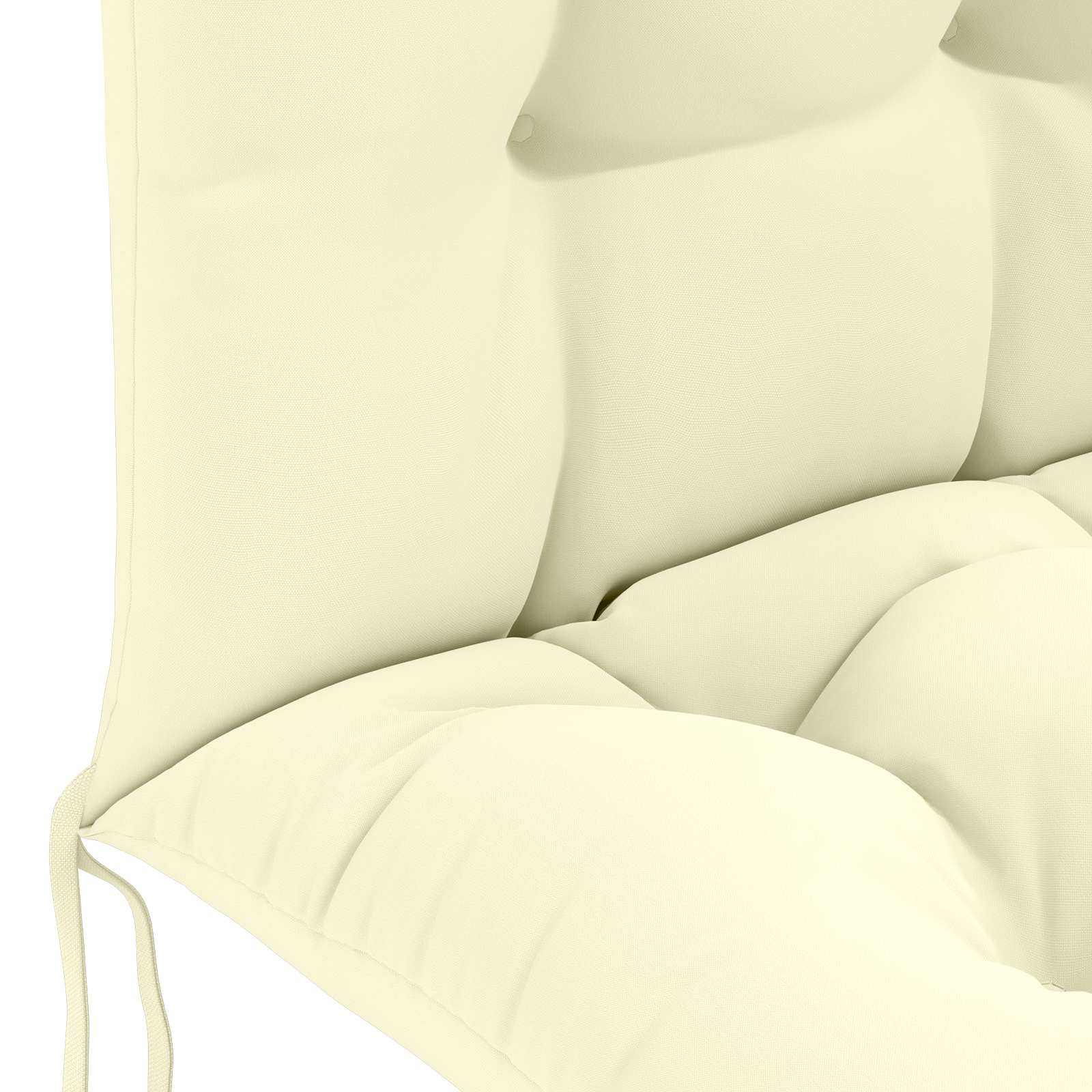 Cuscino per Lounger Sole PUTTEN 100% Poliestere Crema