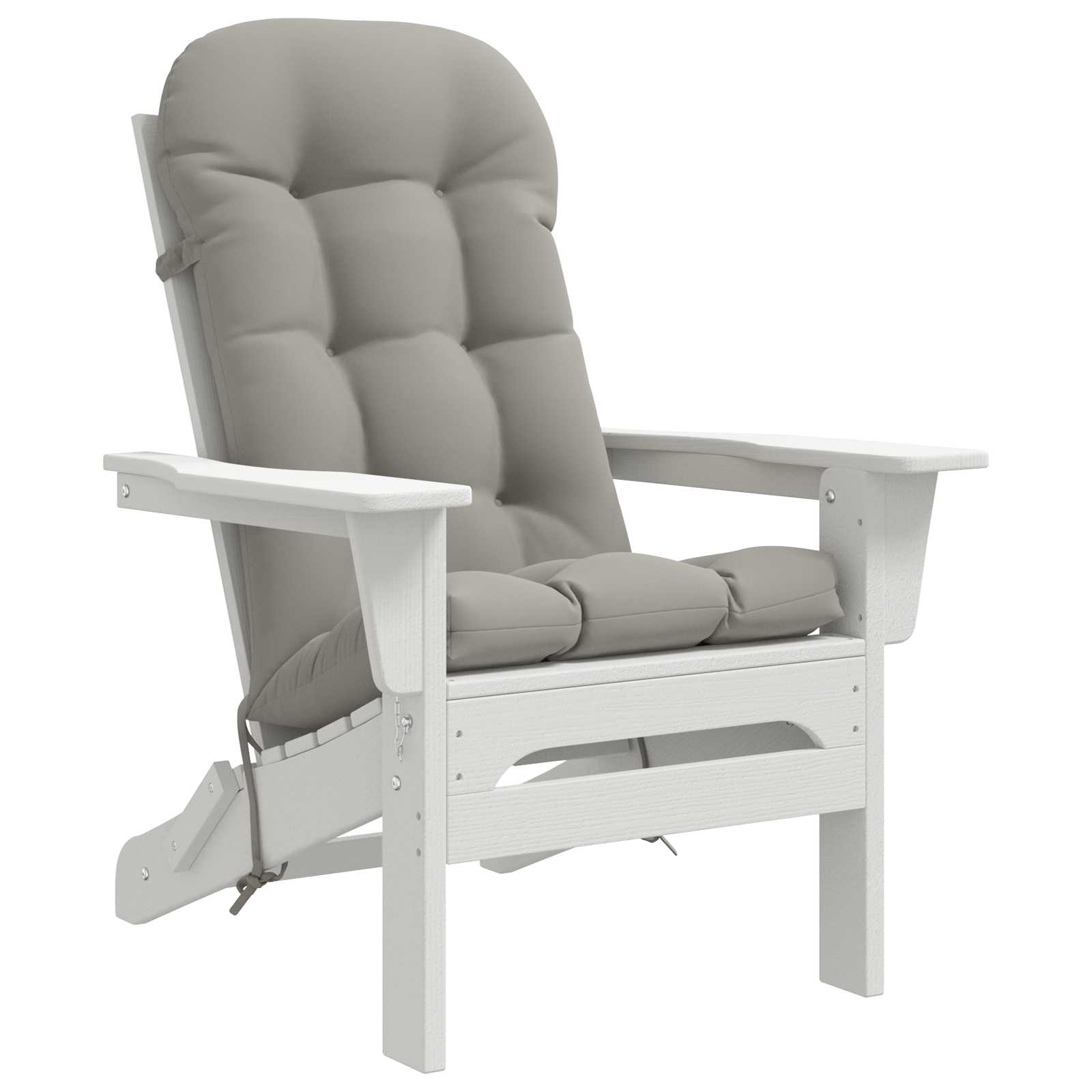 Cuscino per Lounger Sole PUTTEN 100% Poliestere Grigio