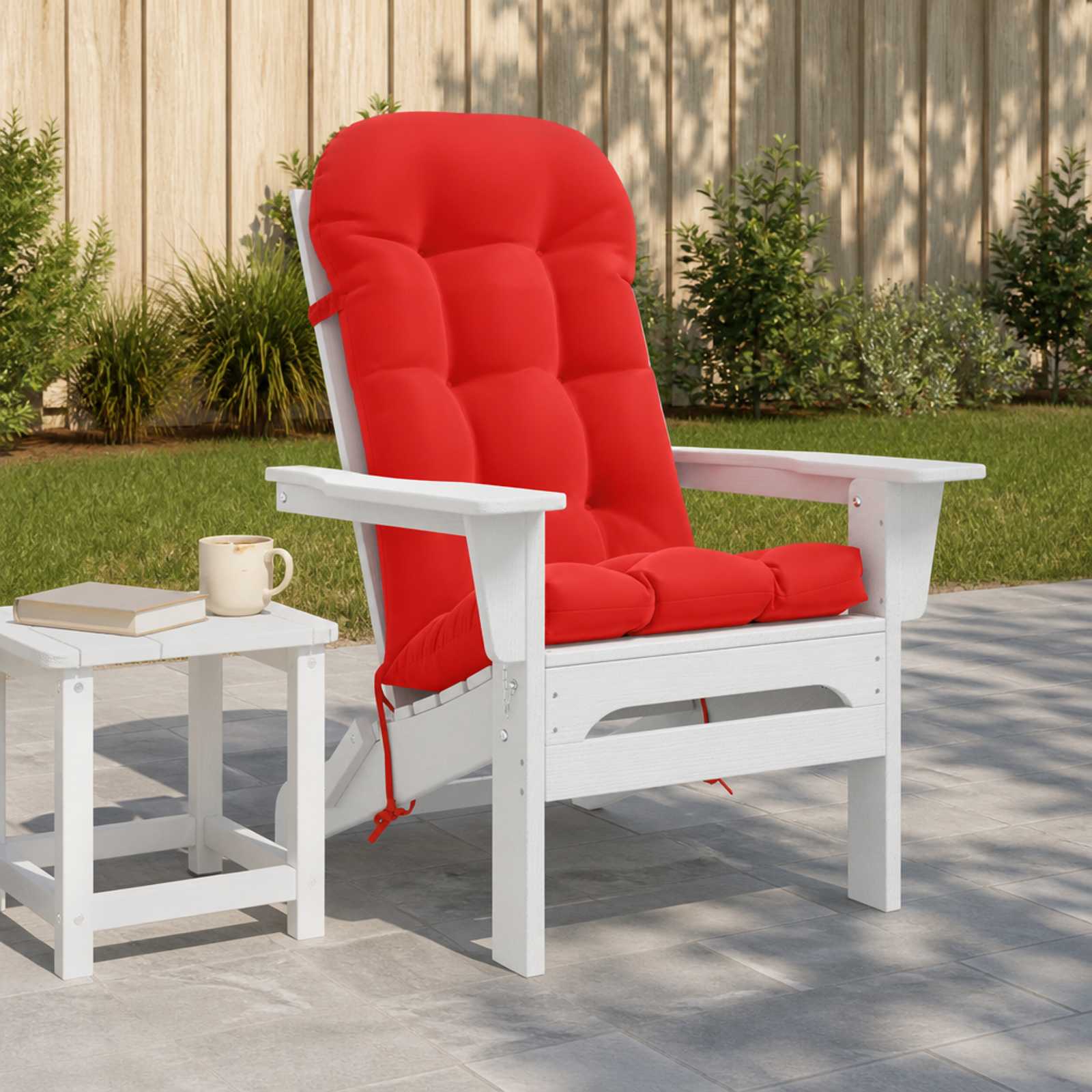 Cuscino per Lounger Sole PUTTEN 100% Poliestere Rosso