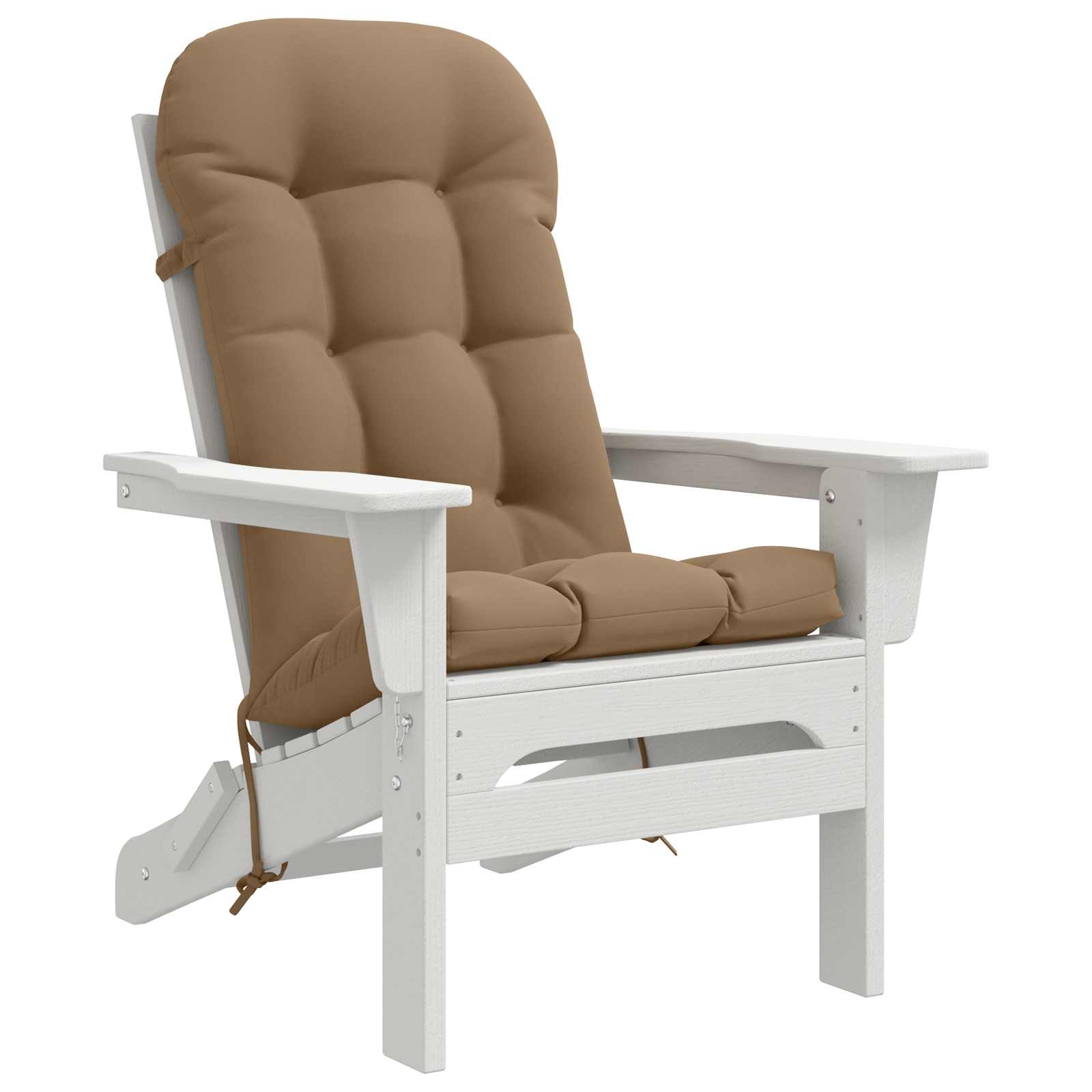 Cuscino per Lounger Sole PUTTEN 100% Poliestere Tortora