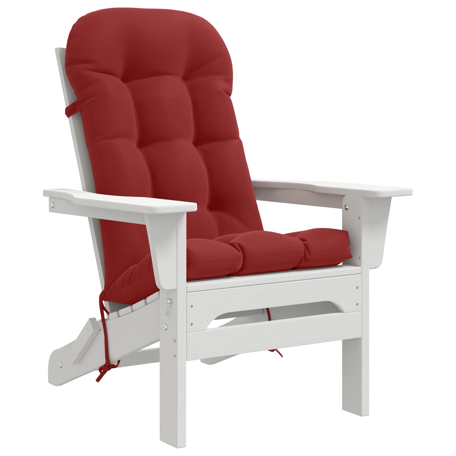 Cuscino per Lounger Sole PUTTEN 100% Poliestere Rosso Vino