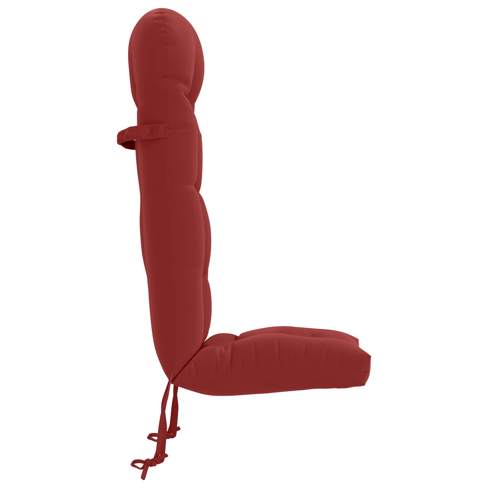 Cuscino per Lounger Sole PUTTEN 100% Poliestere Rosso Vino