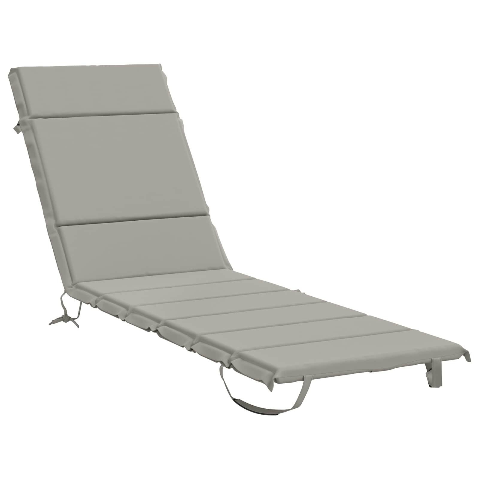 Cuscino per Lettino GEMERT 100% Poliestere Grigio