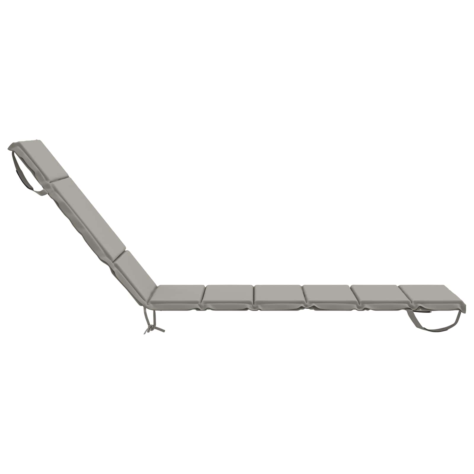 Cuscino per Lettino GEMERT 100% Poliestere Grigio