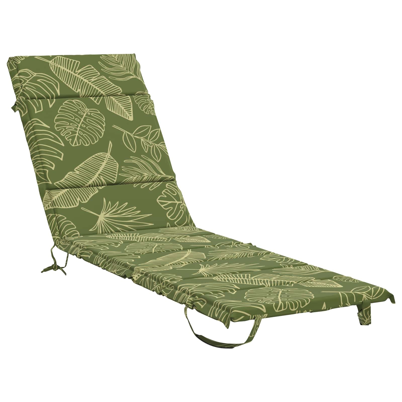 Cuscino per Lettino GEMERT 100% Poliestere Design a foglia