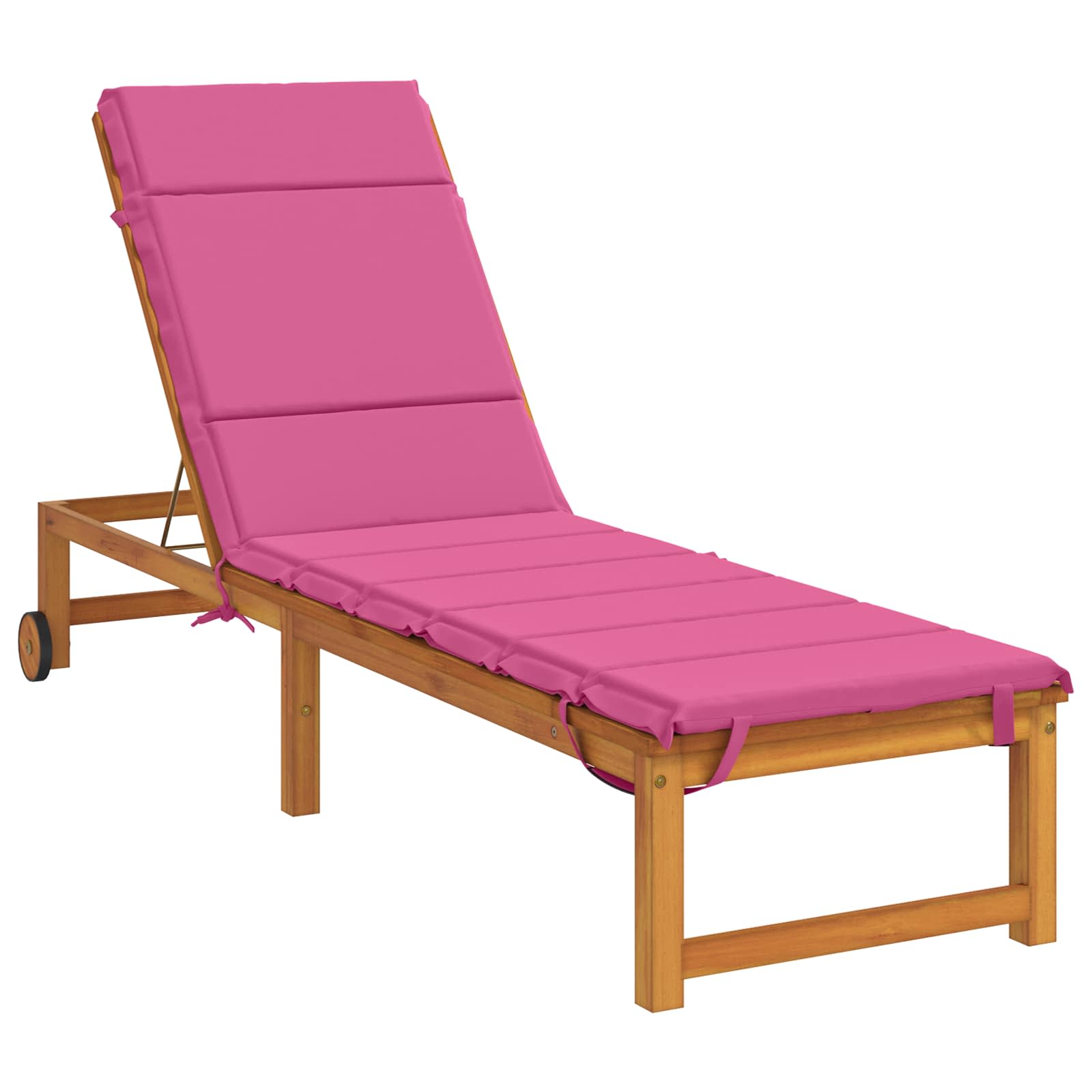 Cuscino per Lettino GEMERT 100% Poliestere Rosa 200 x 50 x 3 cm