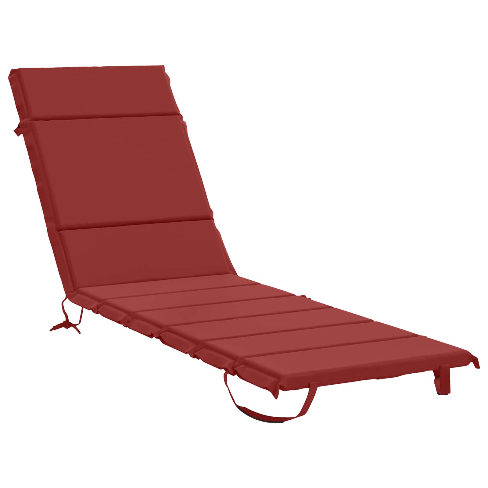 Cuscino per Lettino GEMERT 100% Poliestere Rosso Vino