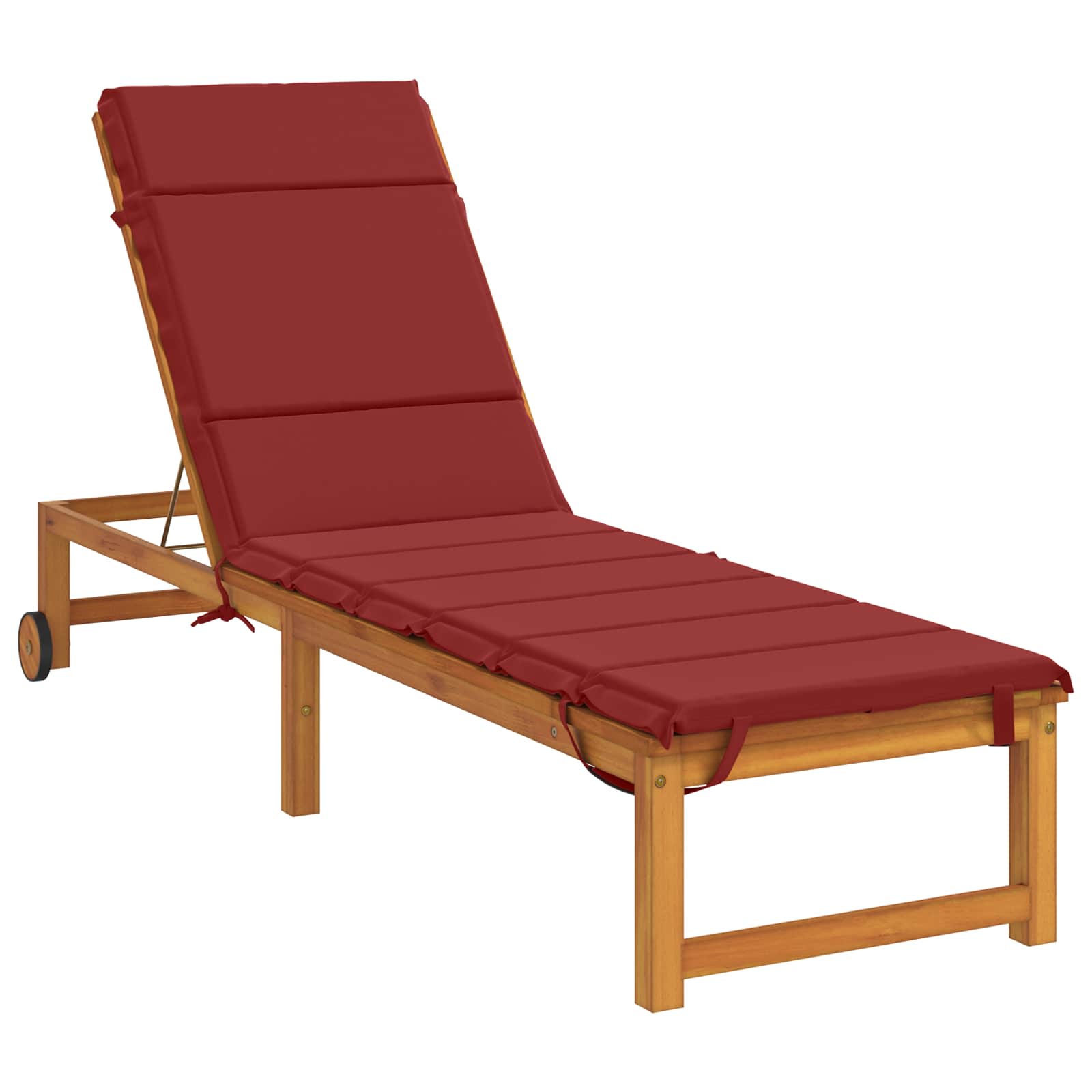 Cuscino per Lettino GEMERT 100% Poliestere Rosso Vino
