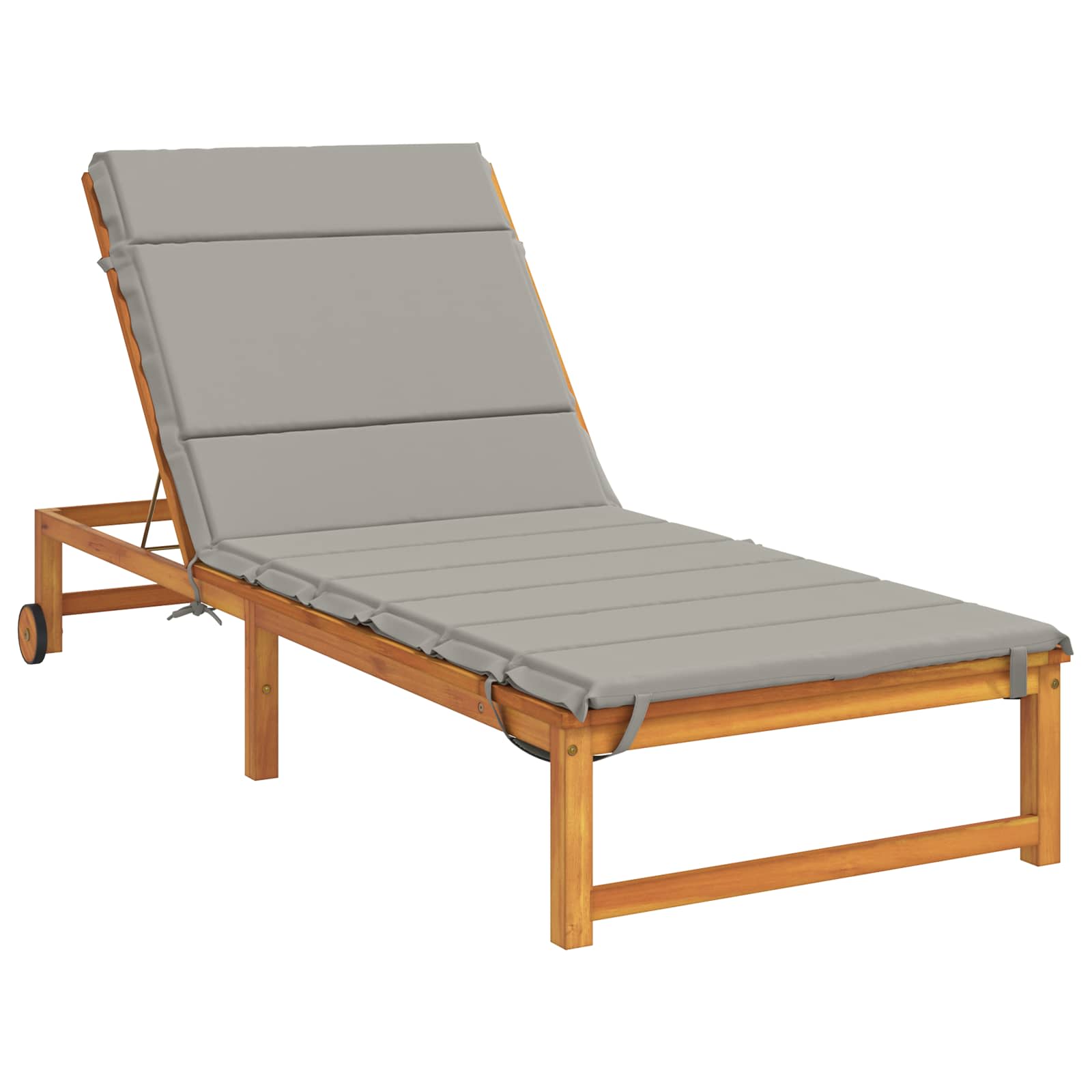 Cuscino per Lettino GEMERT 100% Poliestere Grigio