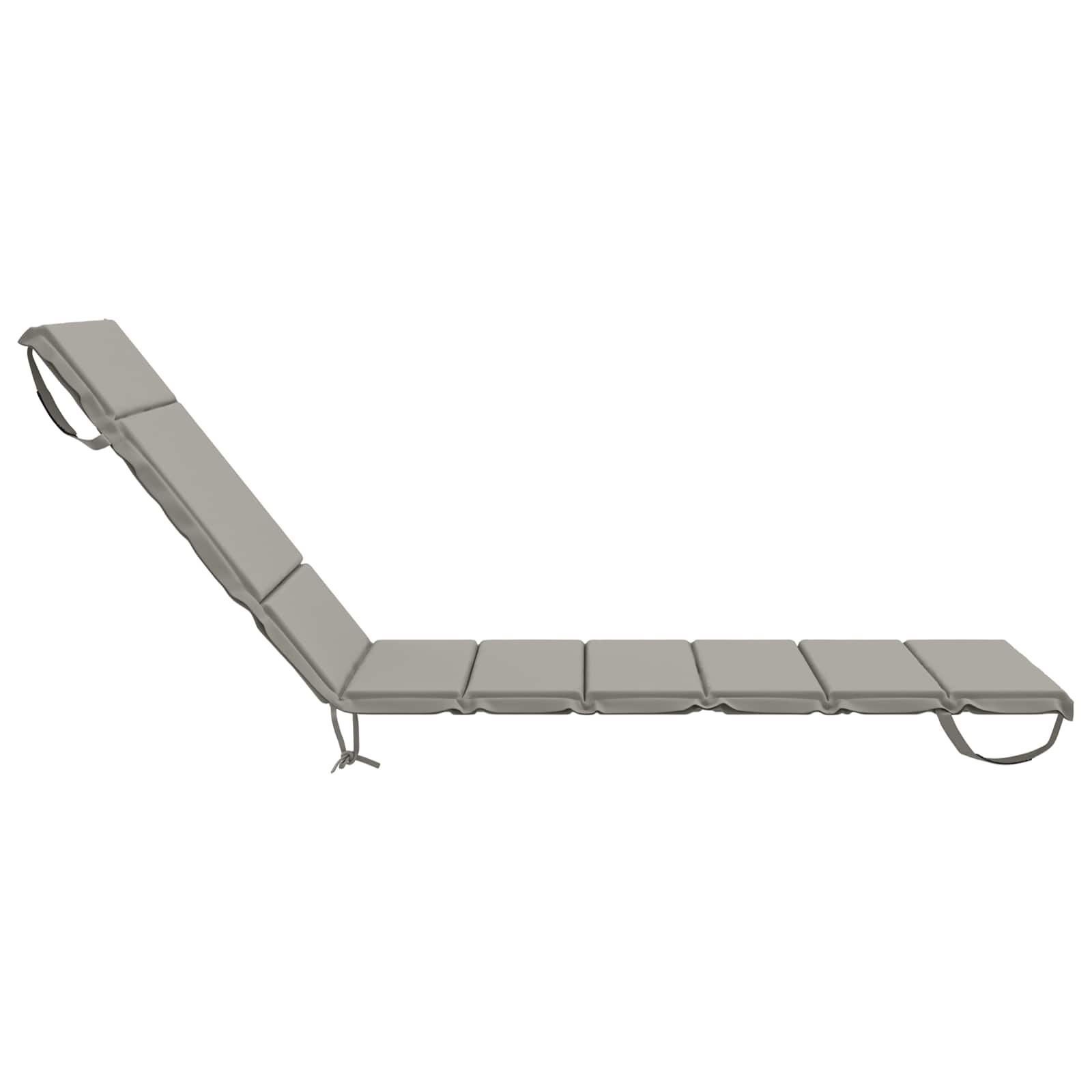 Cuscino per Lettino GEMERT 100% Poliestere Grigio