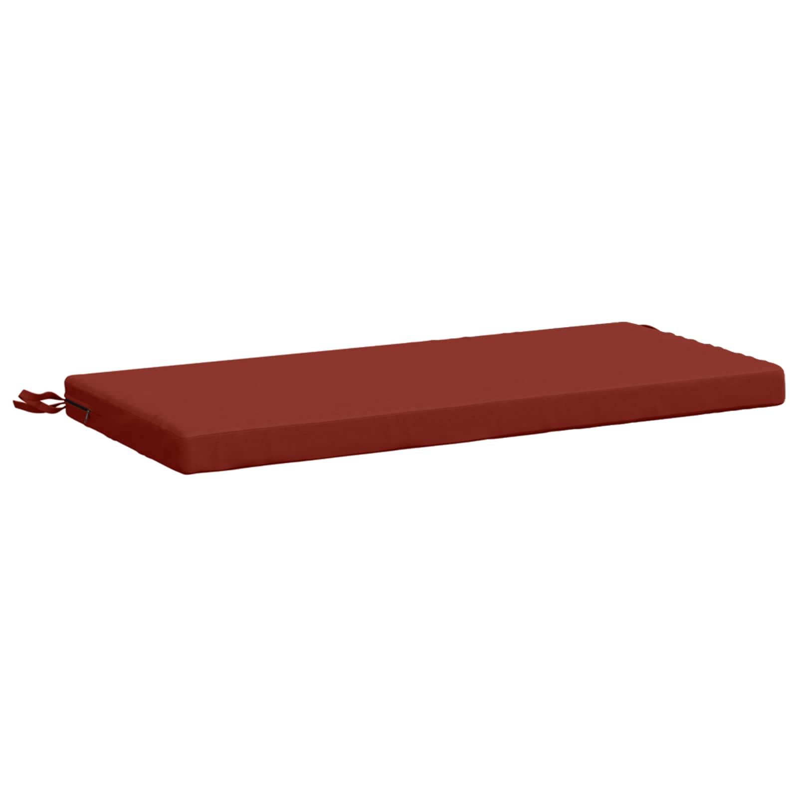 Cuscino per panchina SOEST 100% Poliestere Rosso 60 x 40 x 5 cm