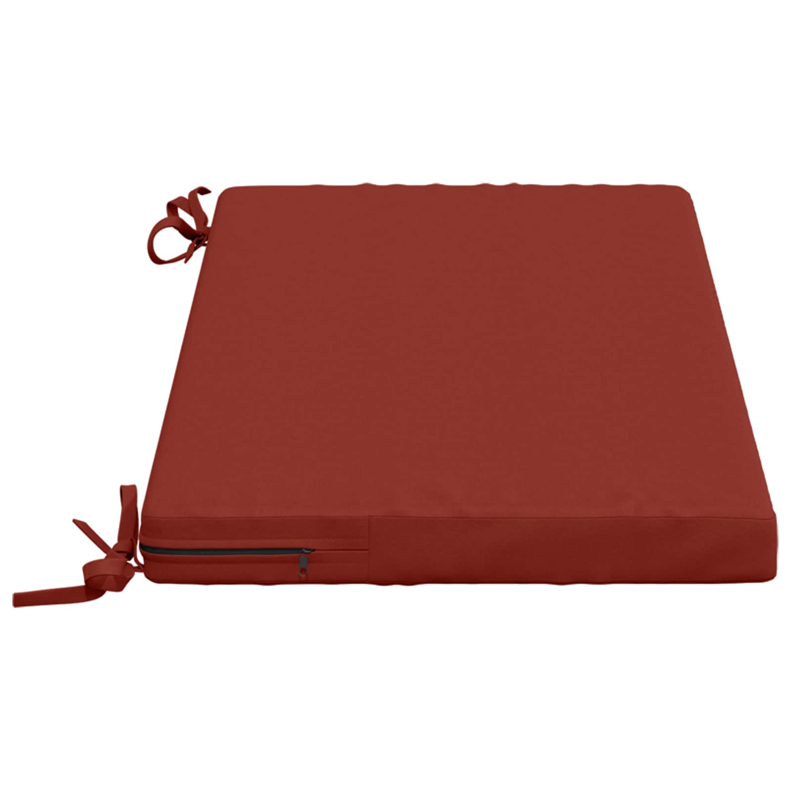 Cuscino per panchina SOEST 100% Poliestere Rosso 60 x 40 x 5 cm