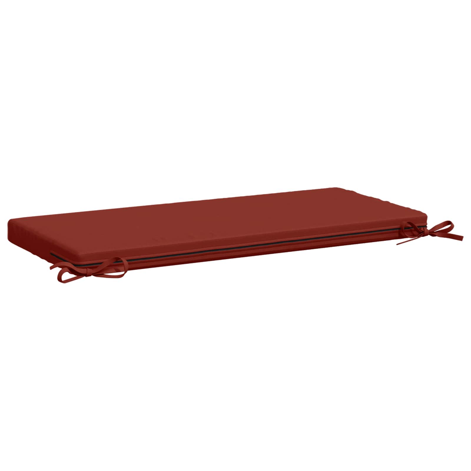 Cuscino per panchina SOEST 100% Poliestere Rosso 60 x 40 x 5 cm