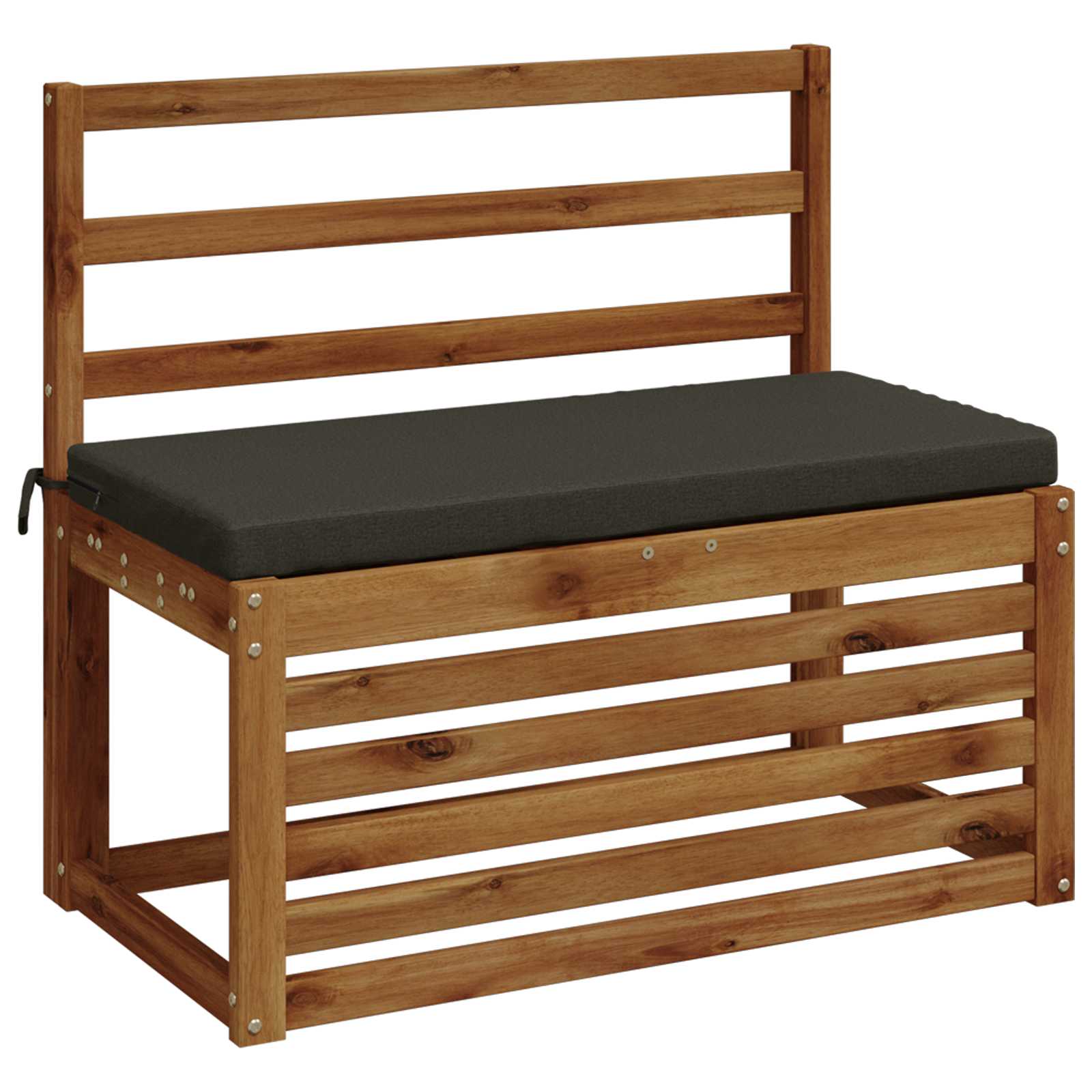 Cuscino per panchina SOEST 100% Poliestere Antracite