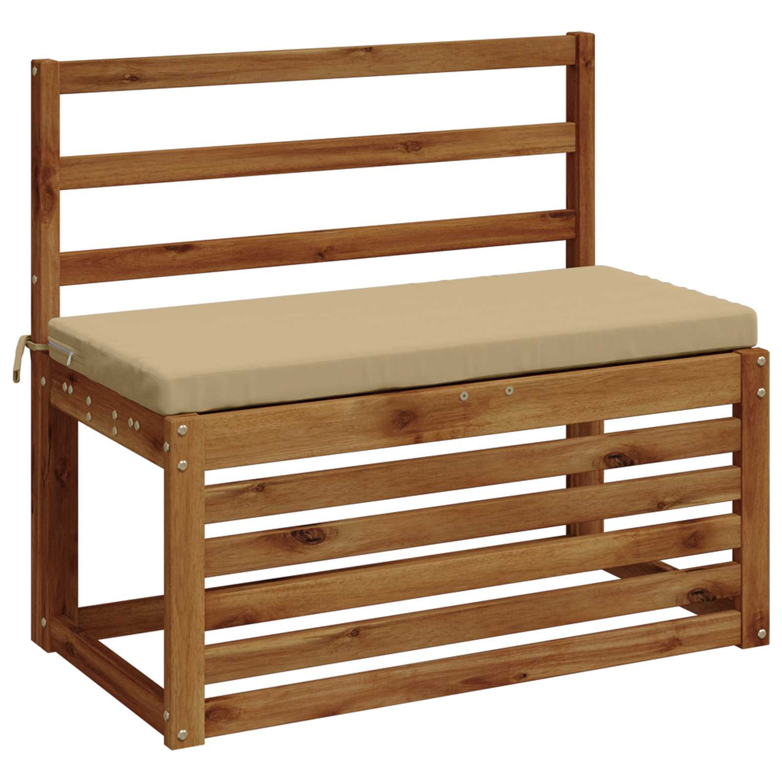 Cuscino per panchina SOEST 100% Poliestere Beige 60 x 40 x 5 cm