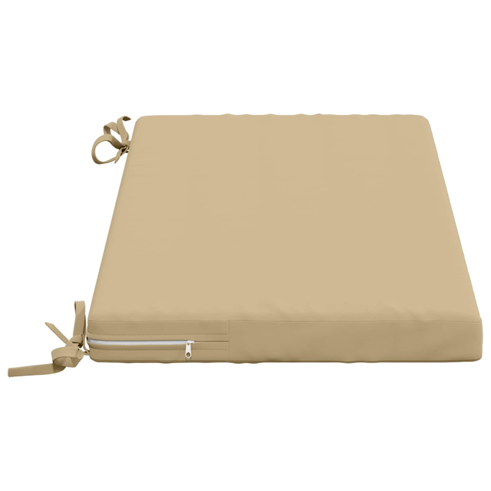 Cuscino per panchina SOEST 100% Poliestere Beige 60 x 40 x 5 cm